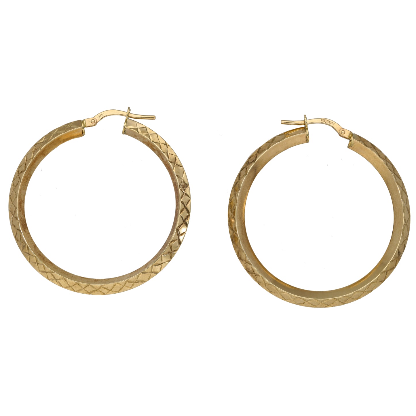 14ct Gold Hoop Earrings