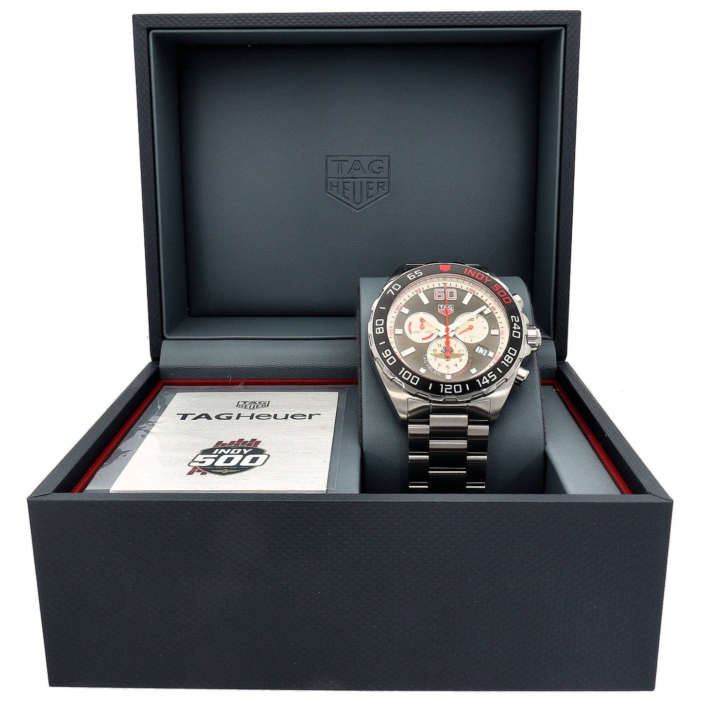 Tag Heuer Formula 1 Indy 500 CAZ101V 43mm Stainless Steel Watch