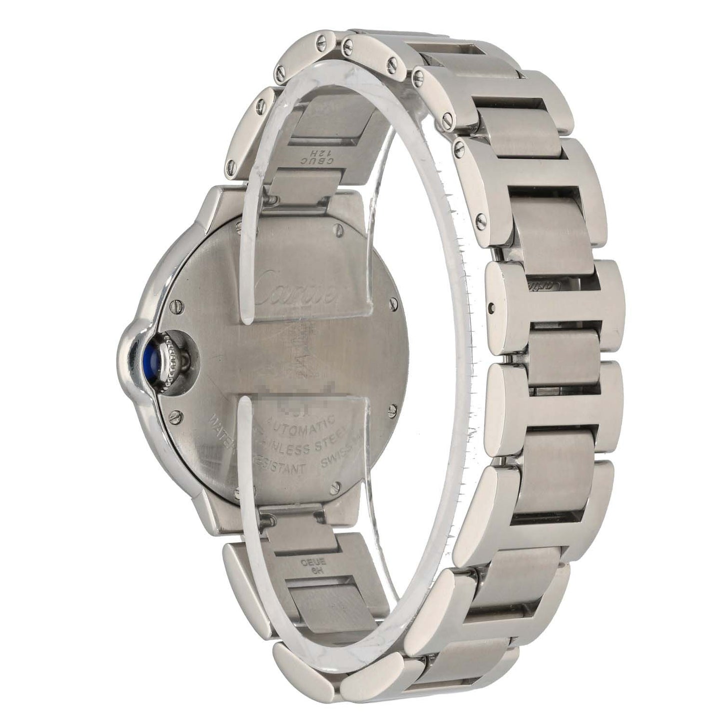 Cartier Ballon Bleu W6920100 33mm Stainless Steel Watch