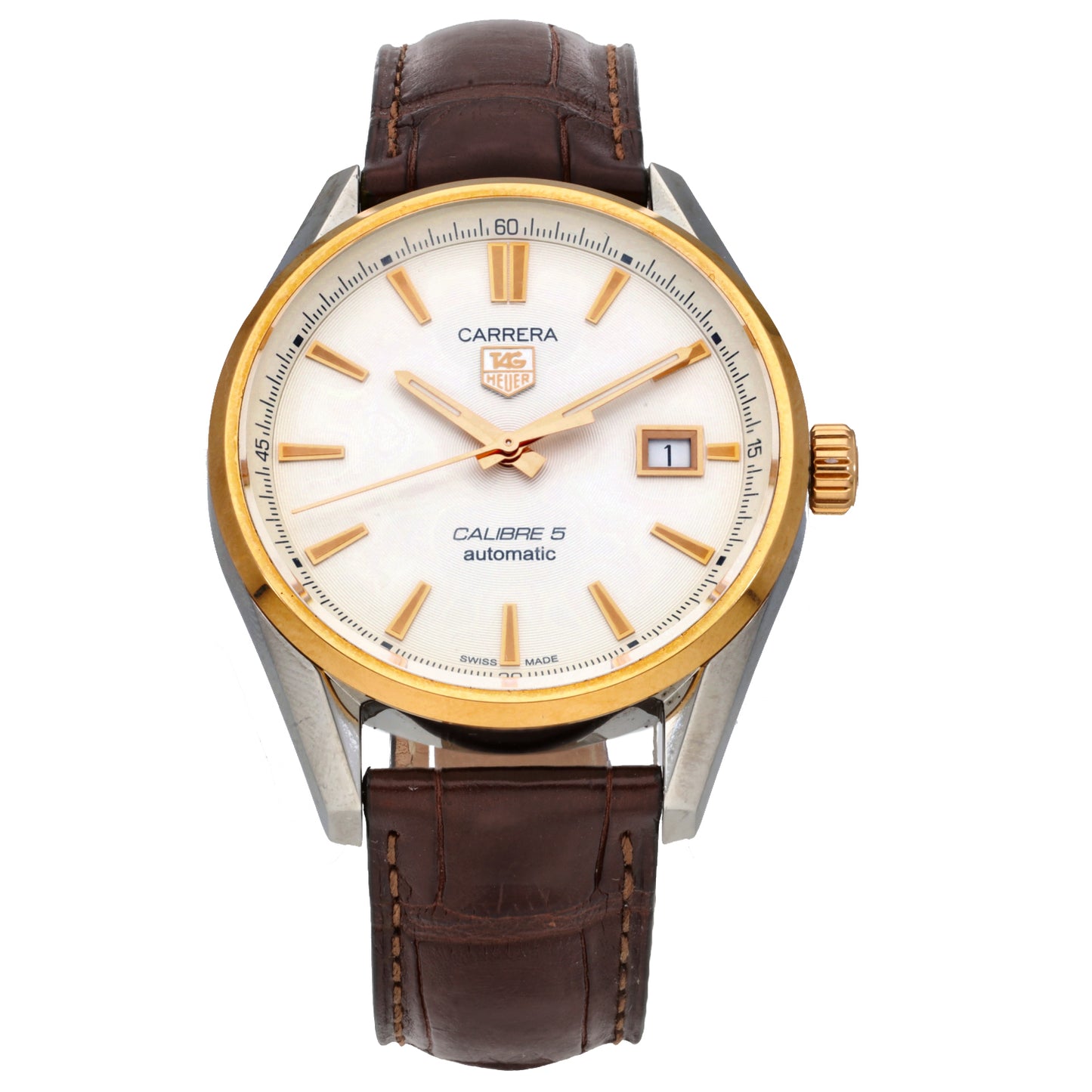 Tag Heuer Carrera WAR215D 39mm Bi-Colour Watch