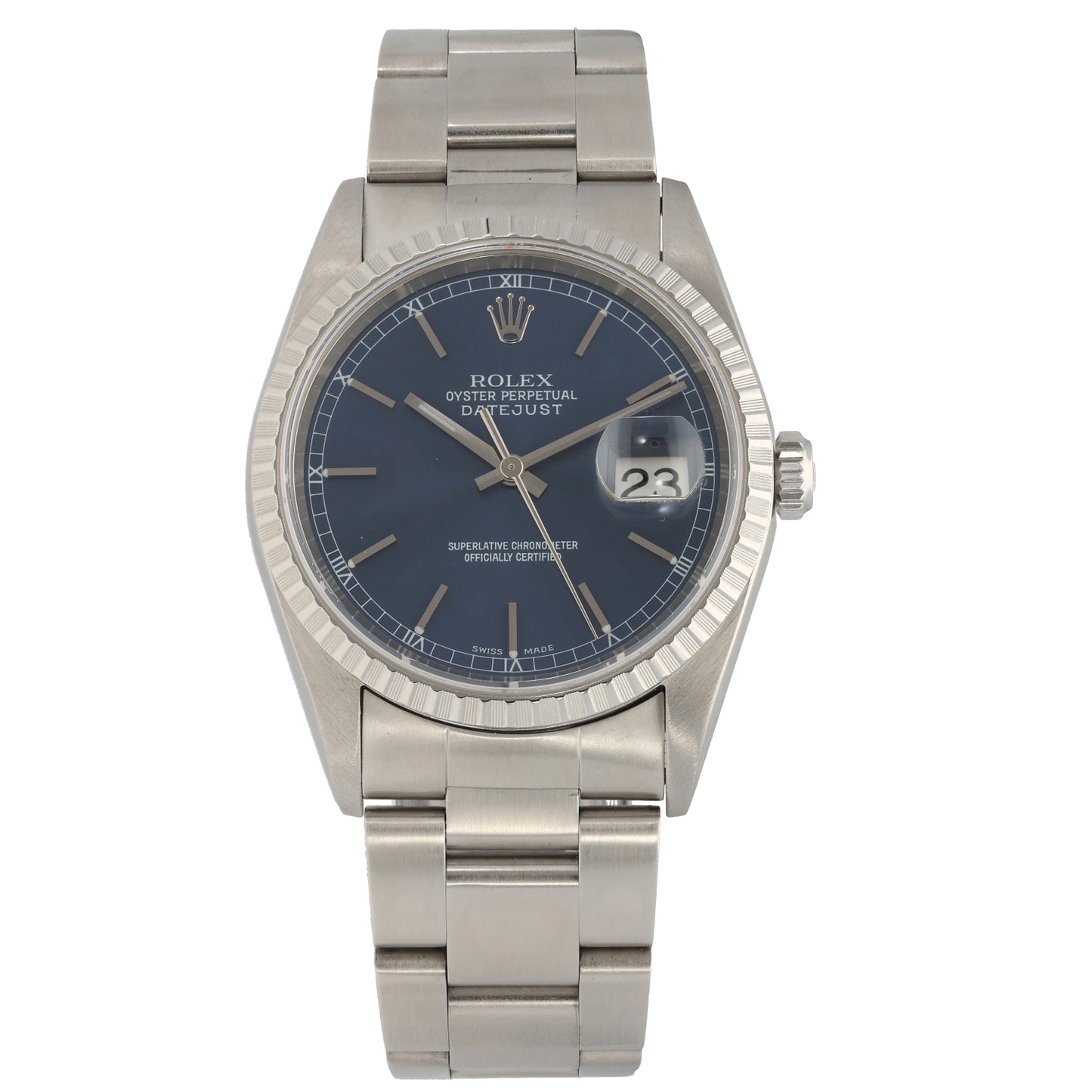 Rolex Datejust 16220 36mm Stainless Steel Watch