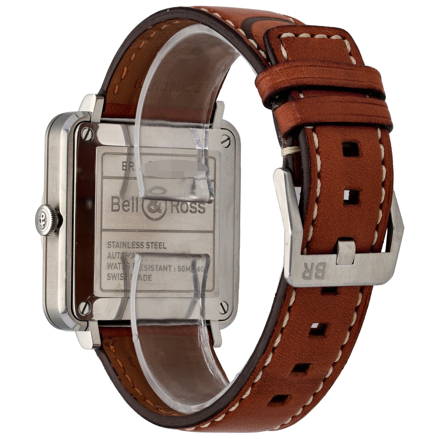 Bell & Ross BRS BRS-92-S 39mm Stainless Steel Watch