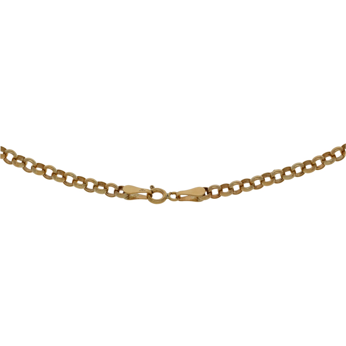 9ct Gold Belcher Chain 22"