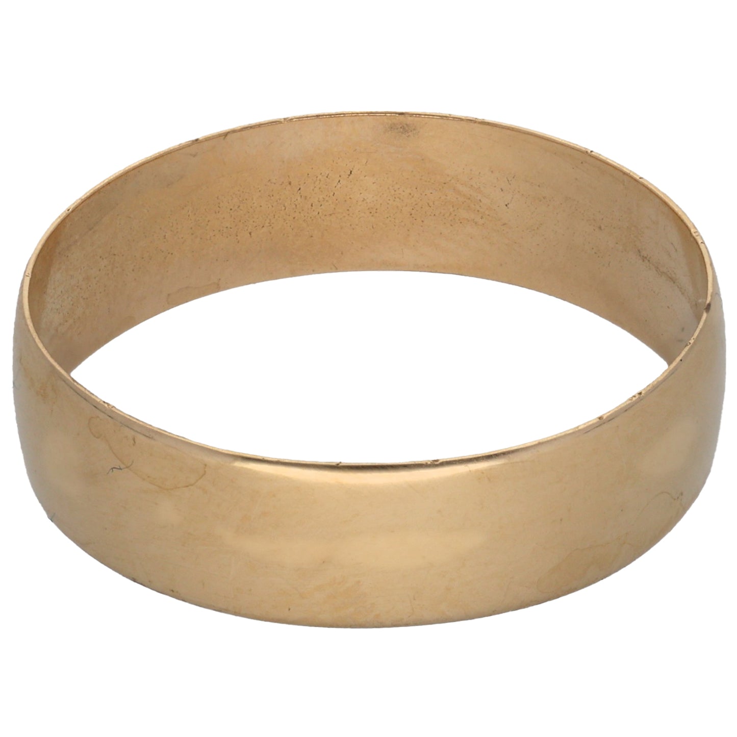 9ct Gold Plain Wedding Ring Size W
