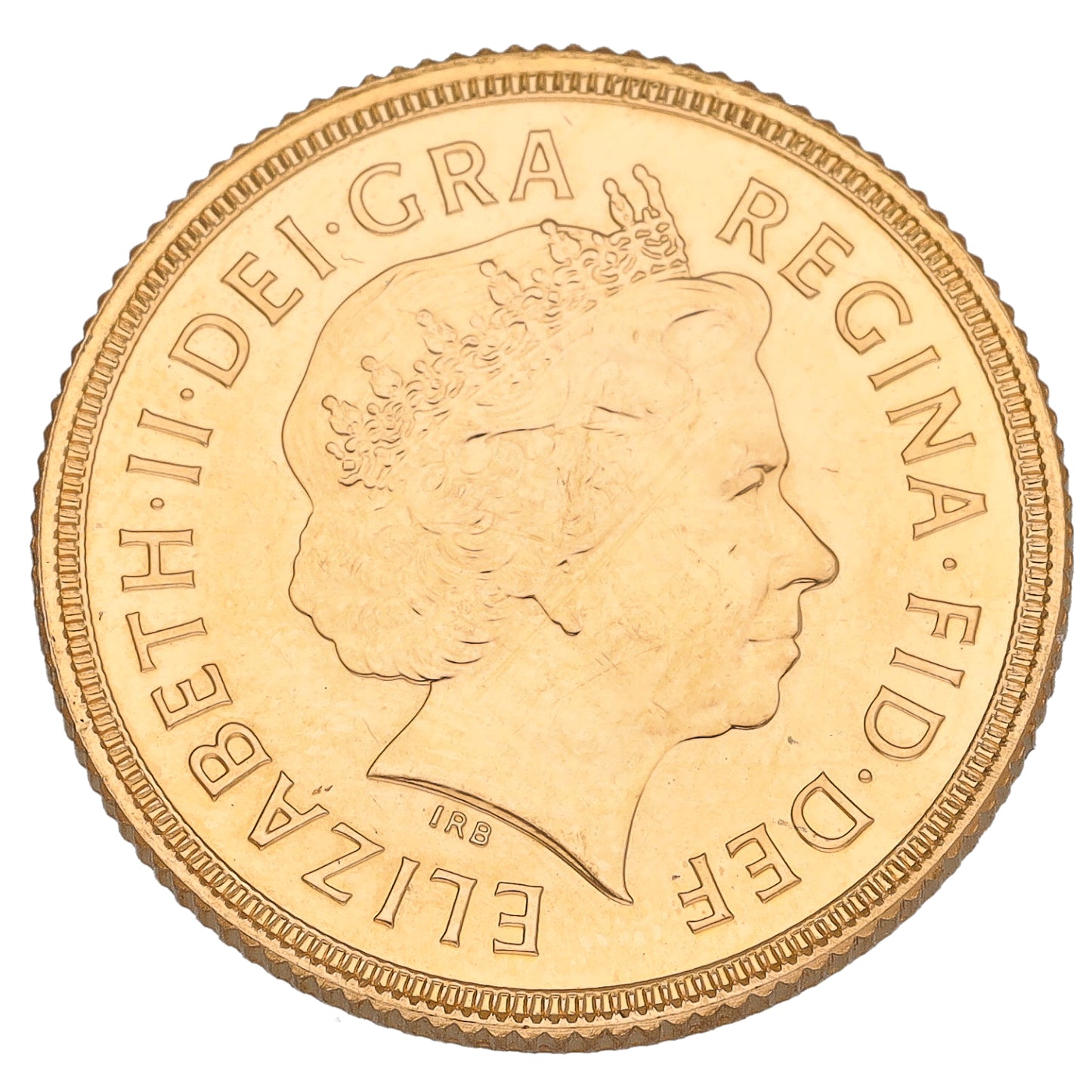 22ct Gold Queen Elizabeth II Full Sovereign Coin 2022
