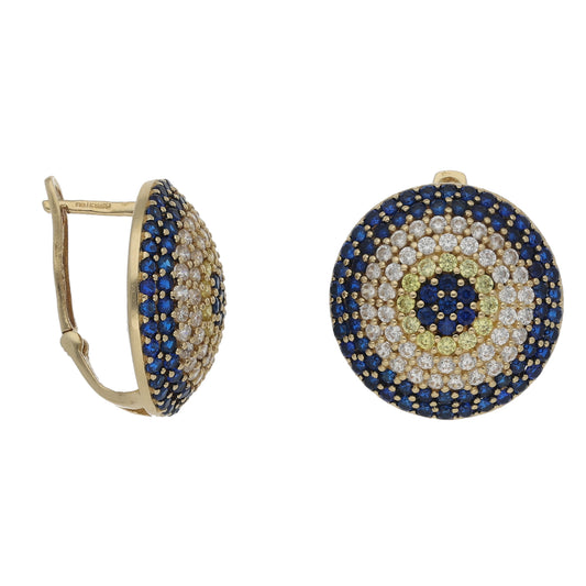 14ct Gold Imitation Gems Dress/Cocktail Earrings