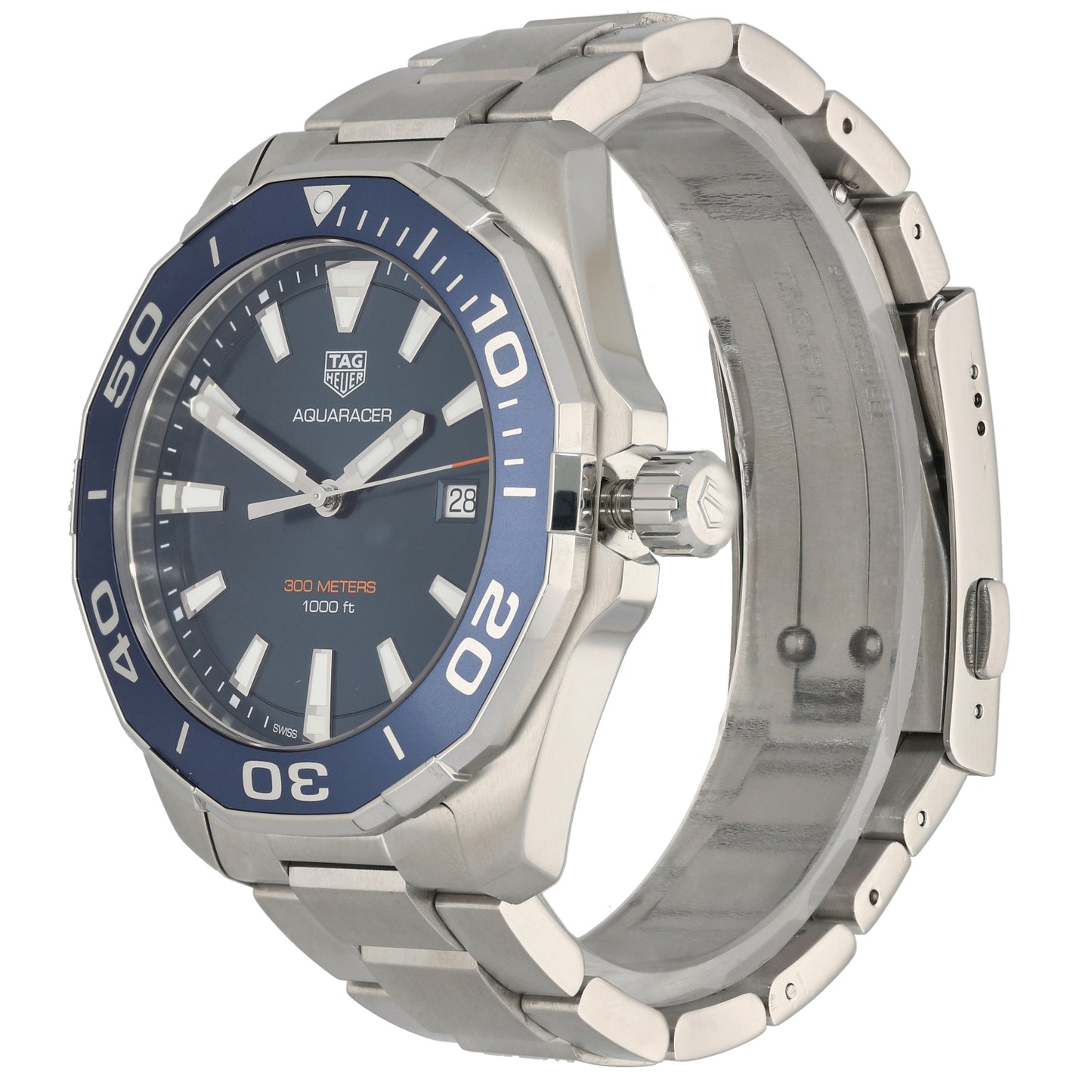 Tag Heuer Aquaracer WAY101C 43mm Stainless Steel Watch