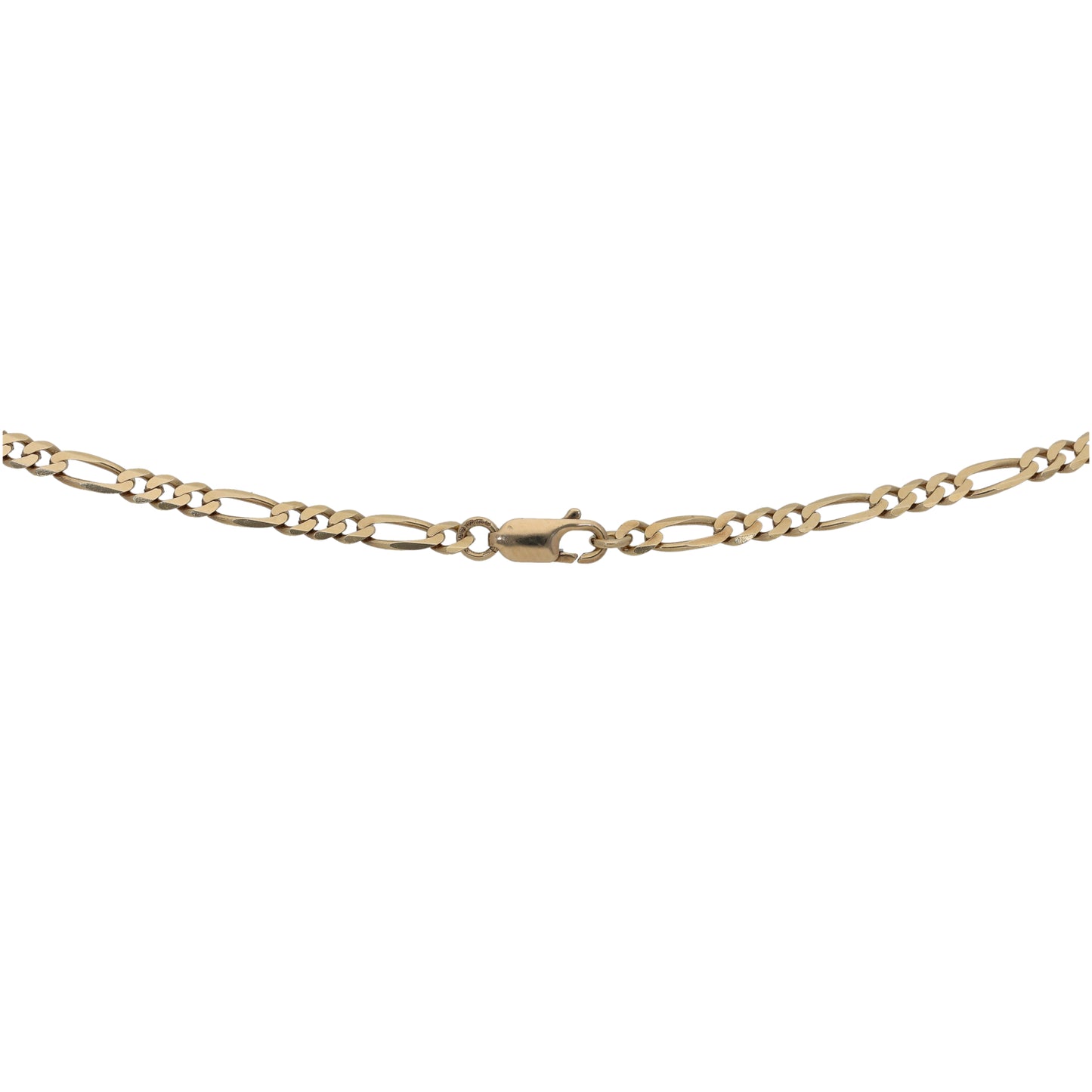 9ct Gold Figaro Chain 20"