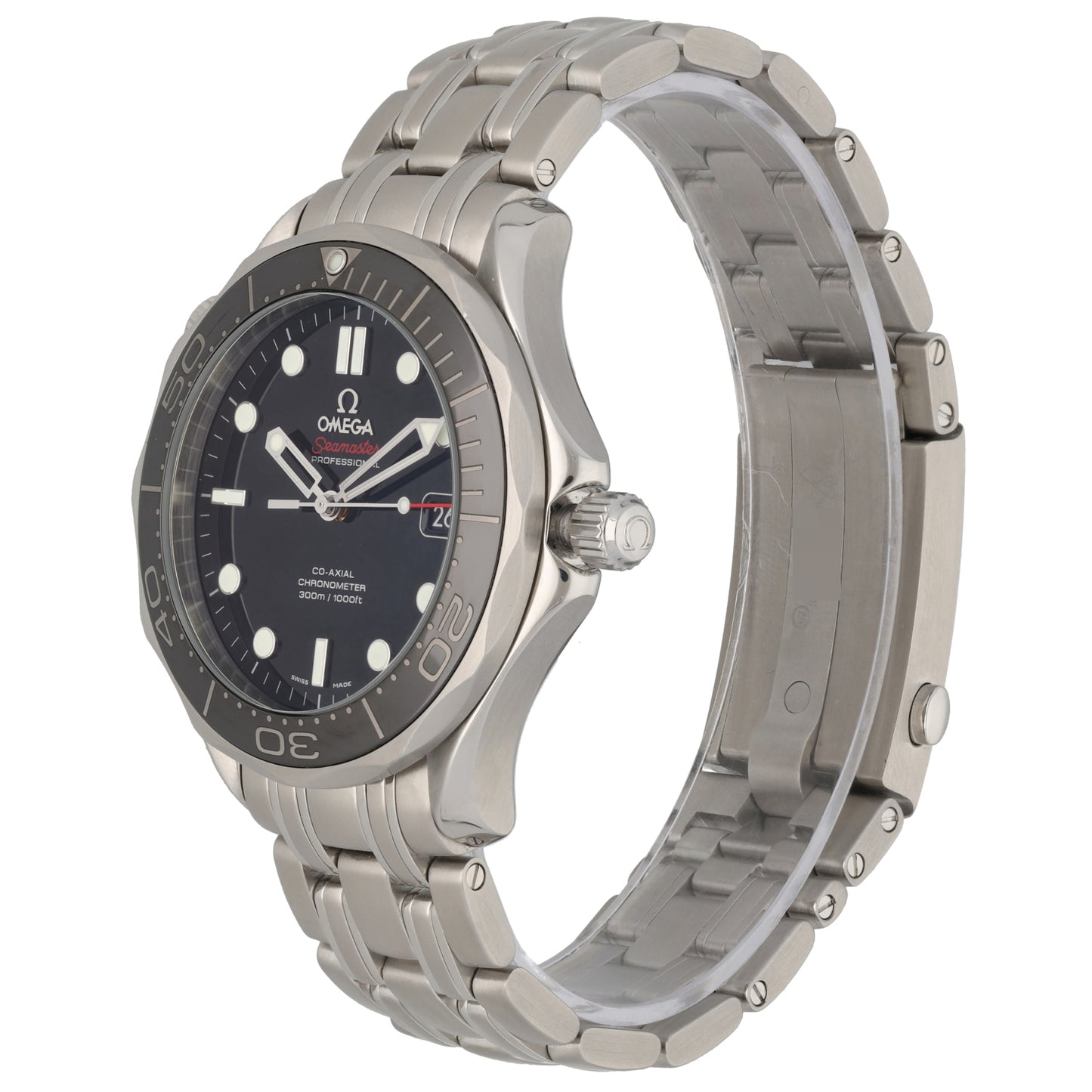 Omega Seamaster 41mm Stainless Steel Watch