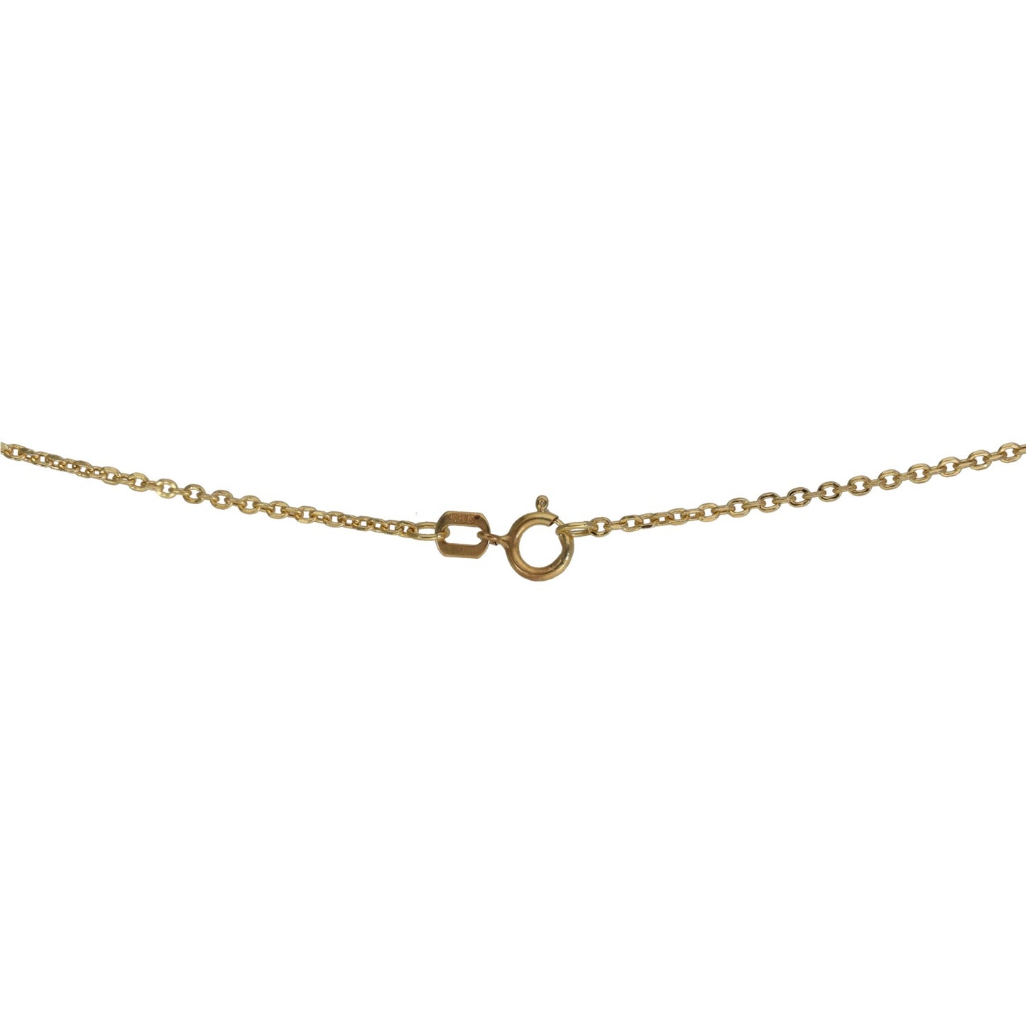 14ct Gold Trace Chain 18"