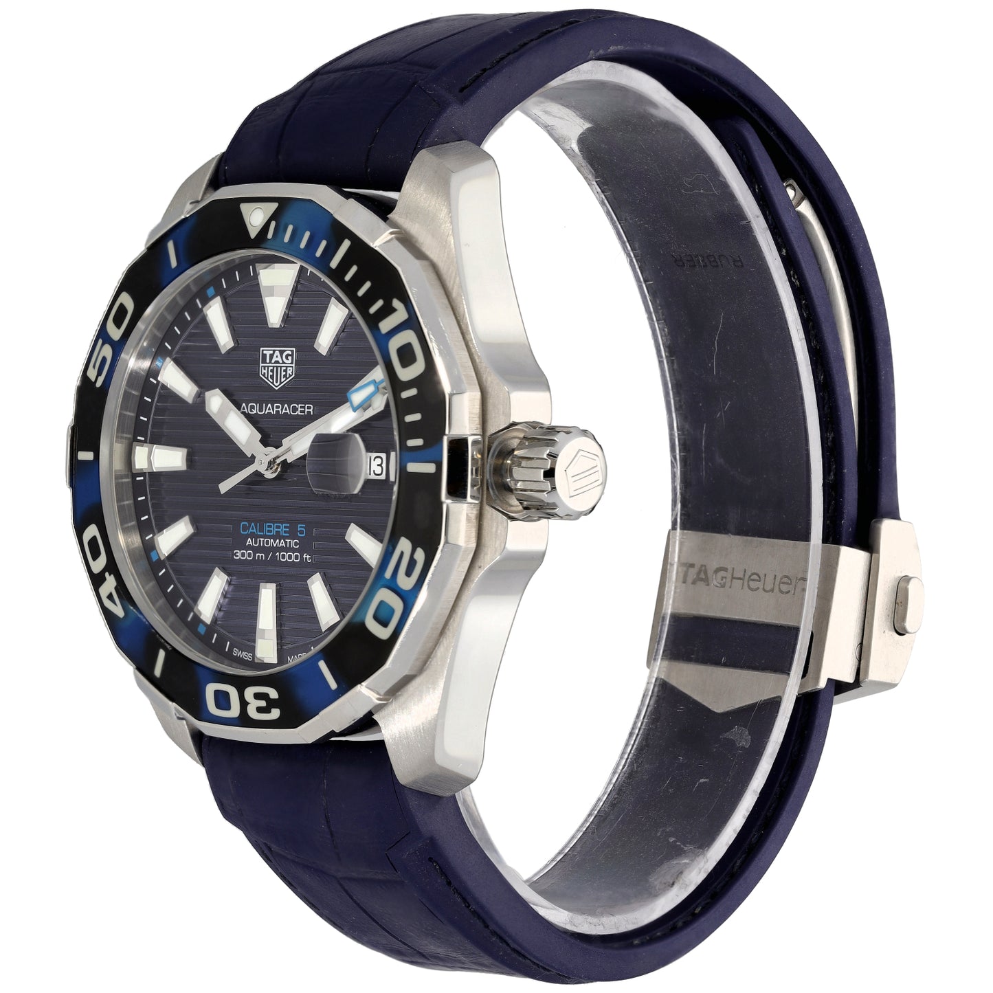 Tag Heuer Aquaracer WAY201P 43mm Stainless Steel Watch