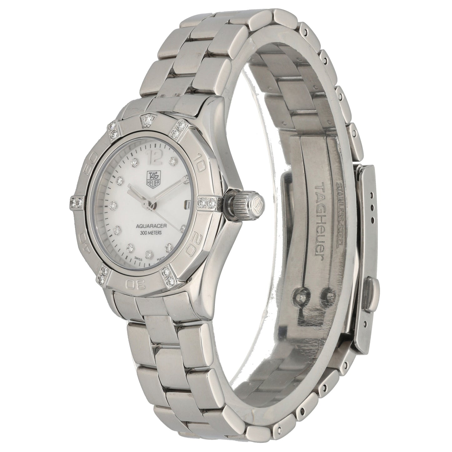 Tag Heuer Aquaracer WAF141G 27mm Stainless Steel Watch
