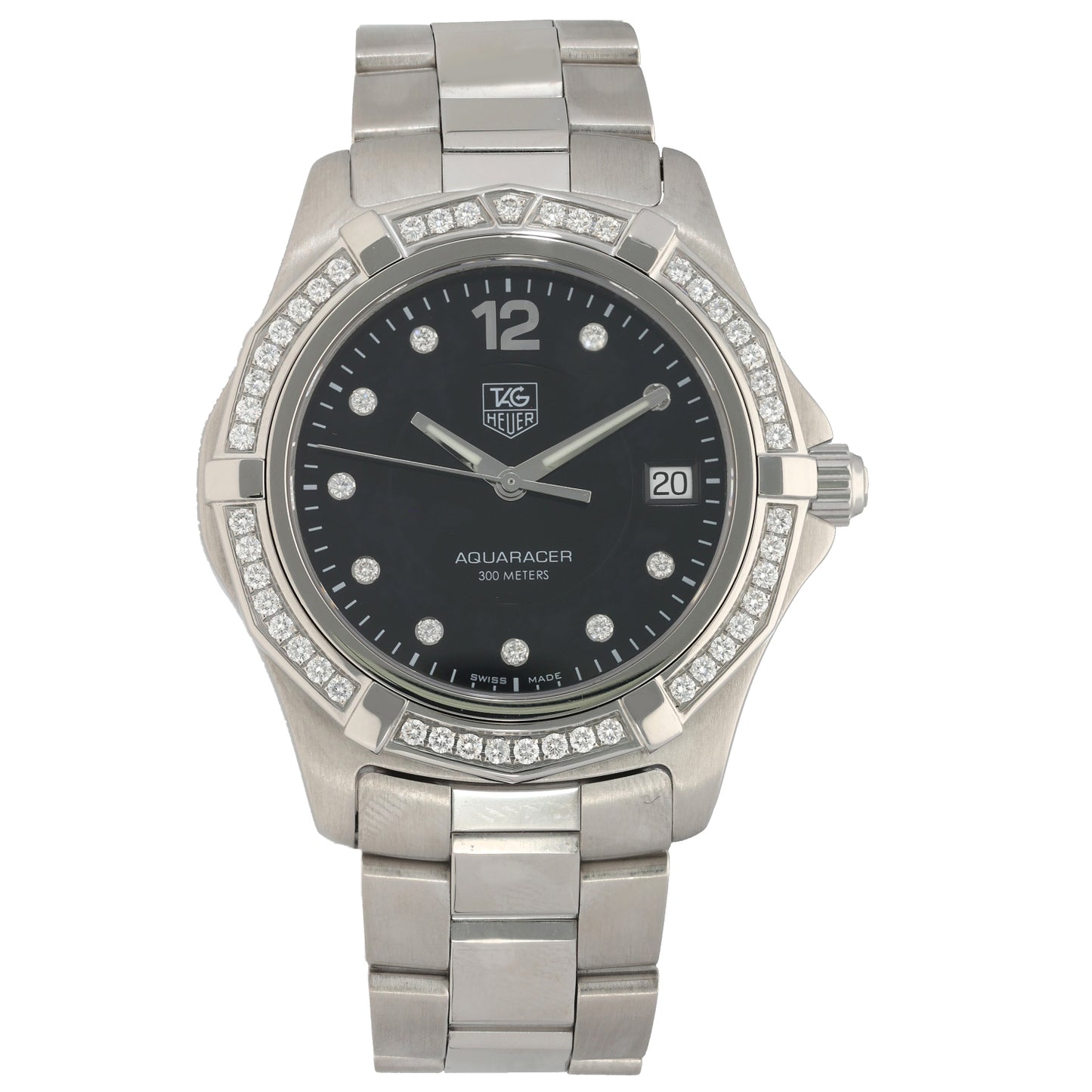 Tag Heuer Aquaracer WAF111D 39mm Stainless Steel Watch