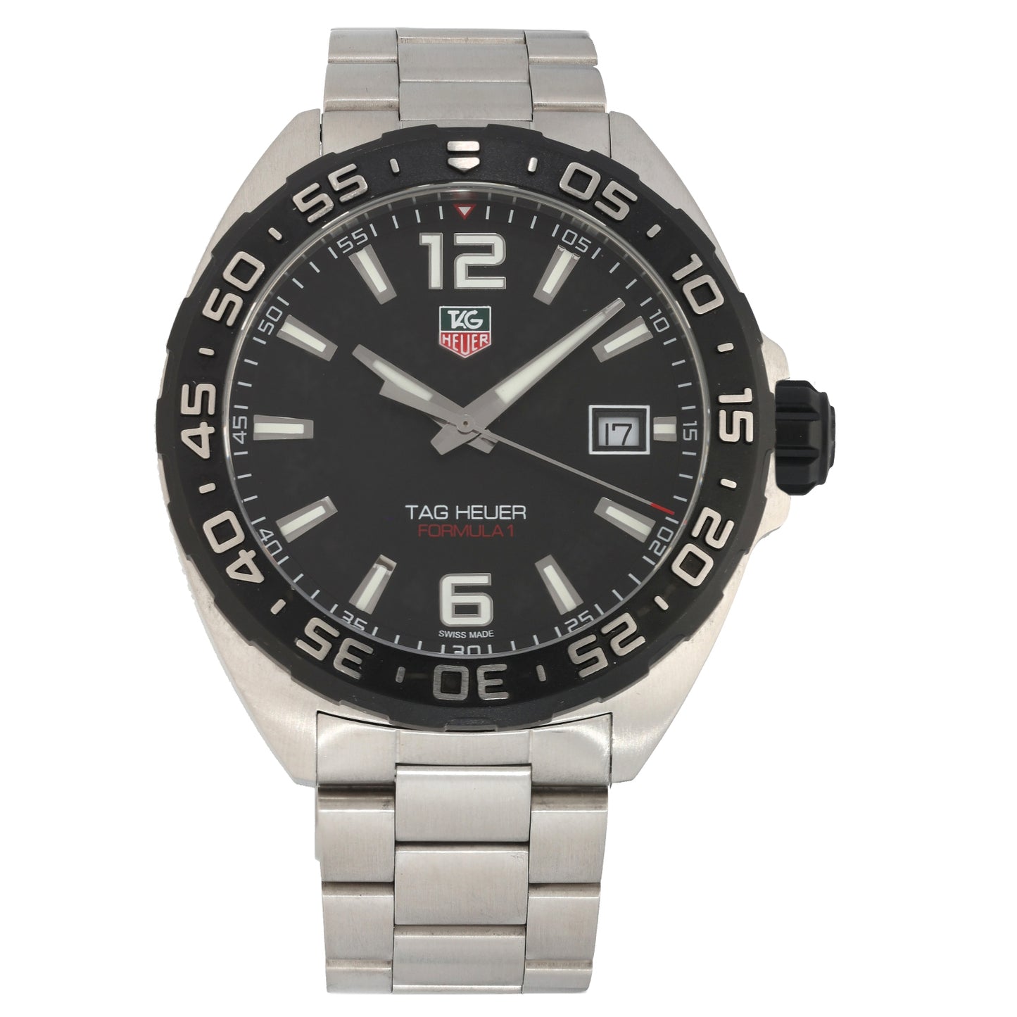 Tag Heuer Formula 1 WAZ1110 41mm Stainless Steel Watch