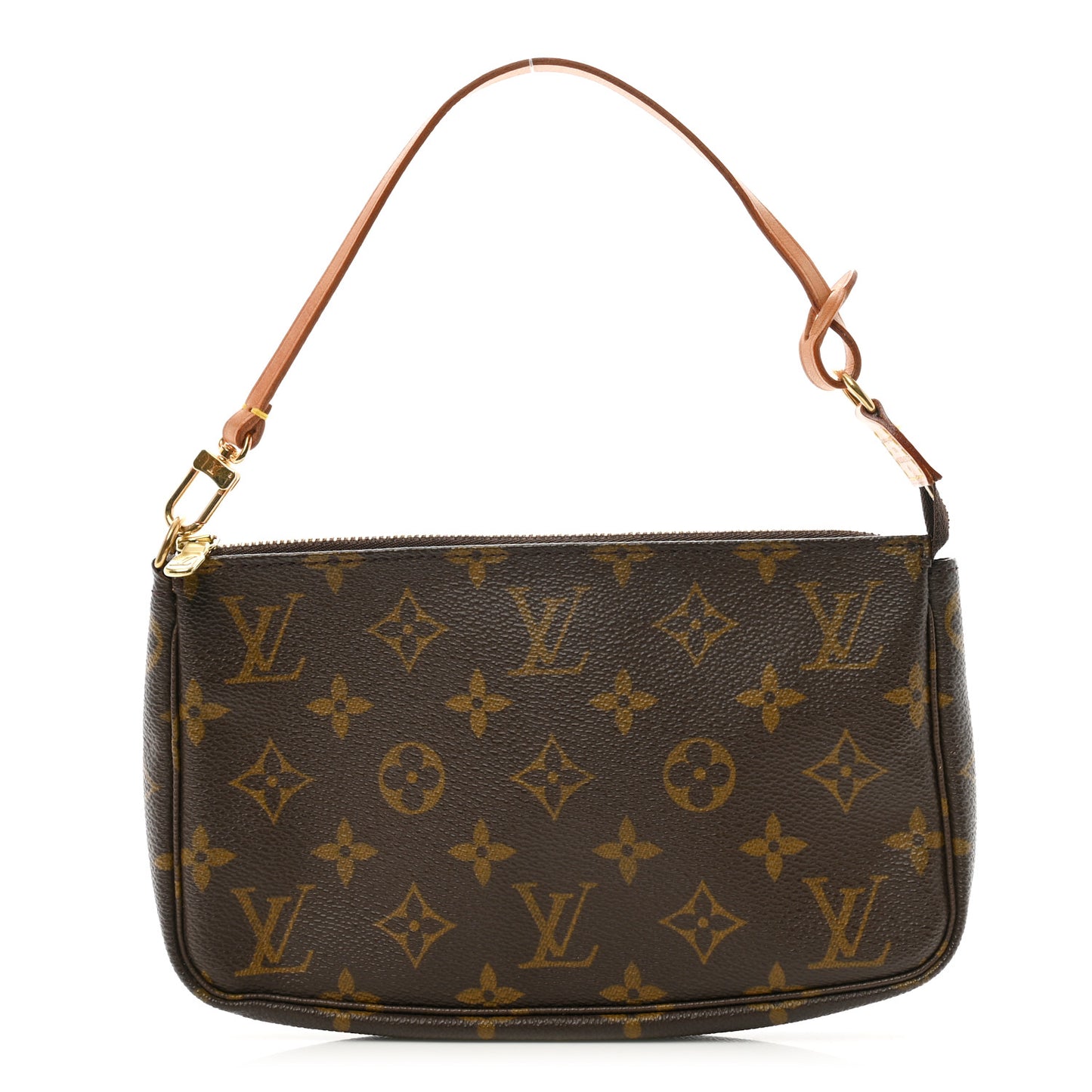 Louis Vuitton Monogram Mini Pochette Accessories Bag - Brown
