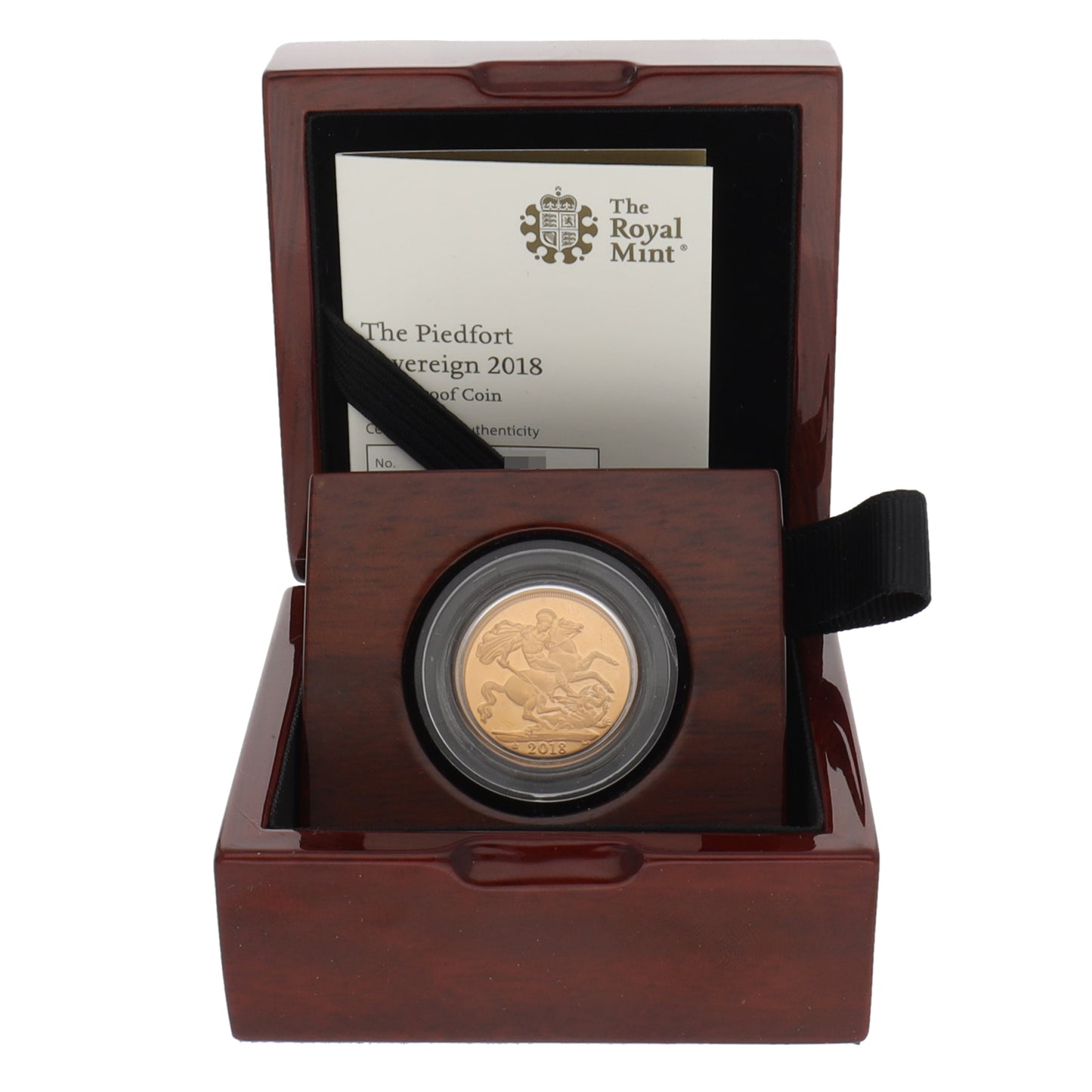 22ct Gold The Piedfort Sovereign Coin 2018