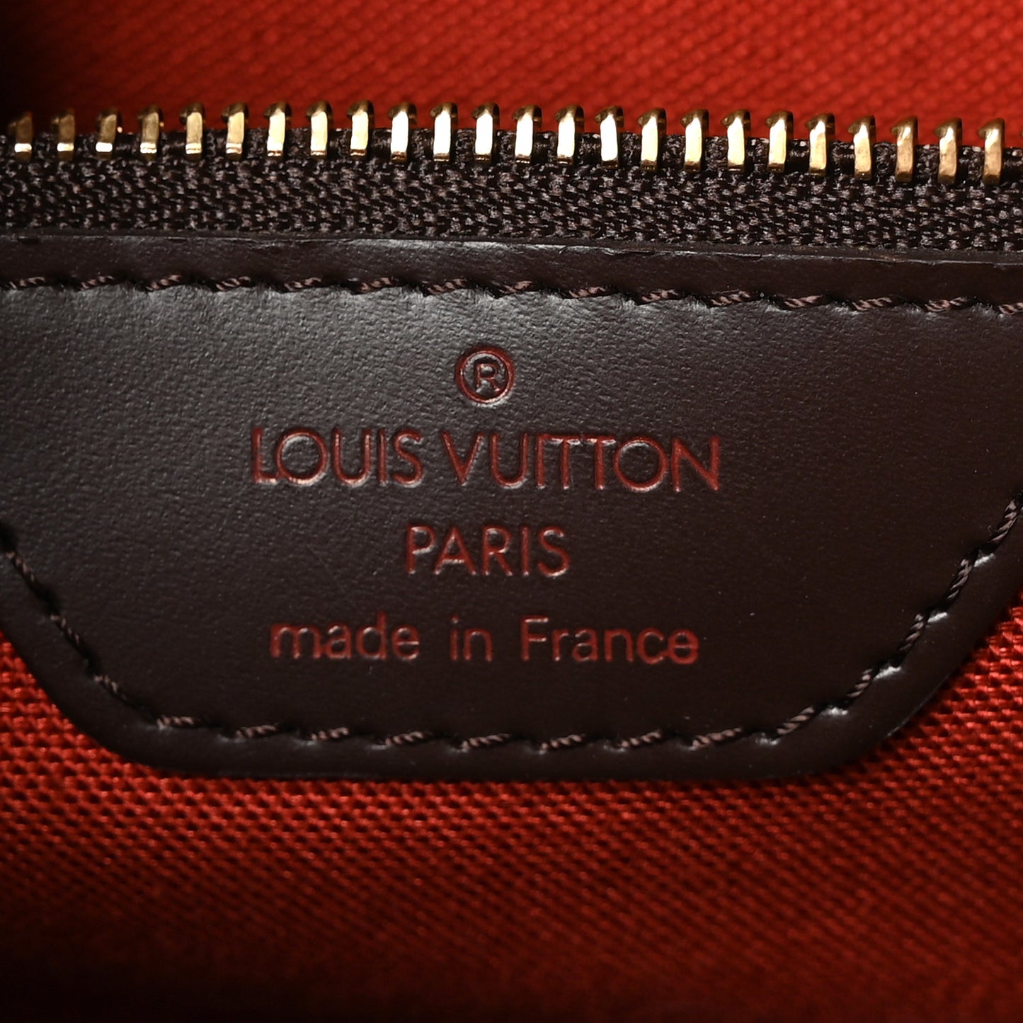 Louis Vuitton Nolita Damier Ebene Coated Canvas Bag - Brown