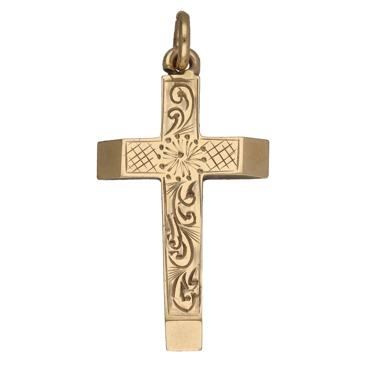 9ct Gold Cross Pendant