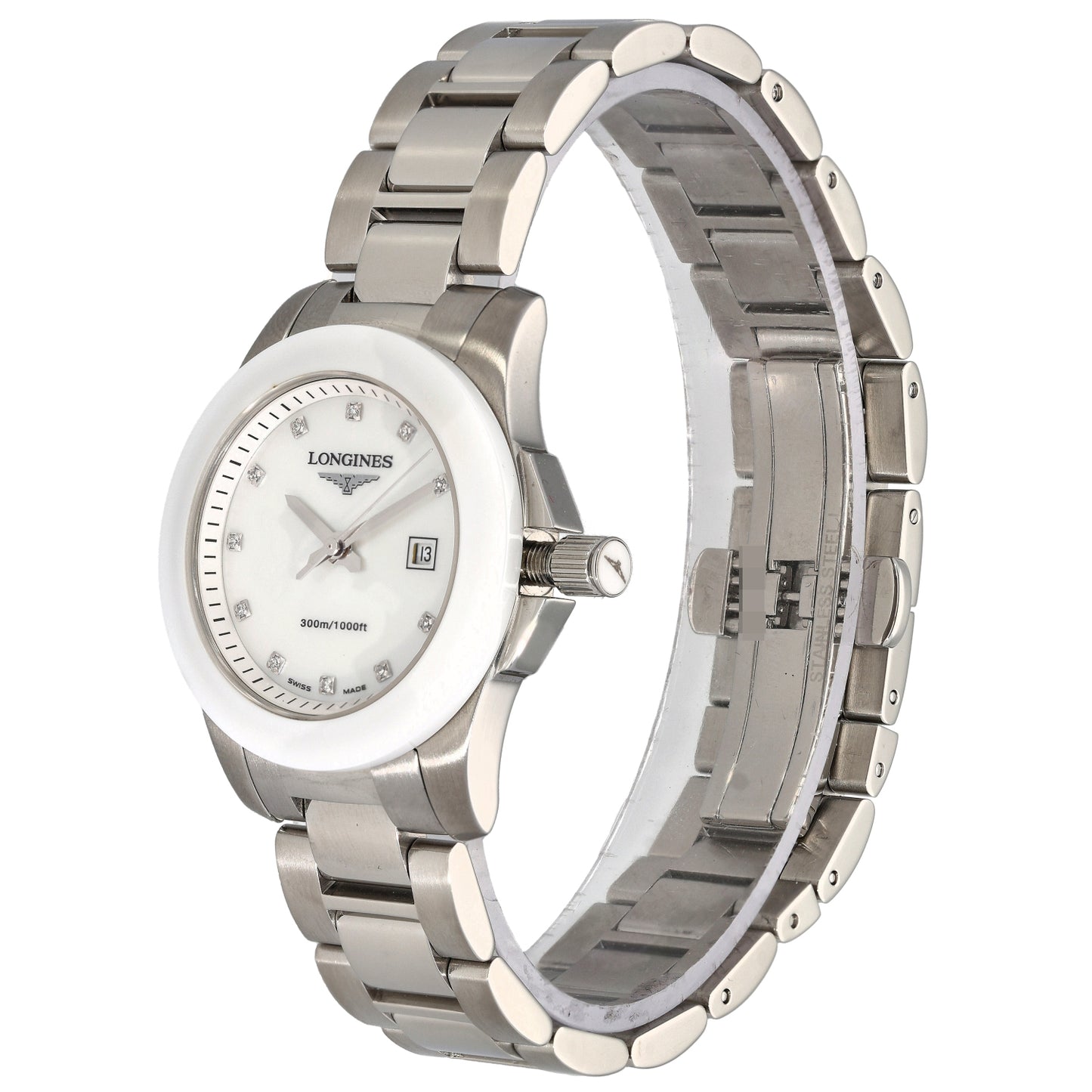 Longines Conquest L3.257.4 29.5mm Stainless Steel Watch