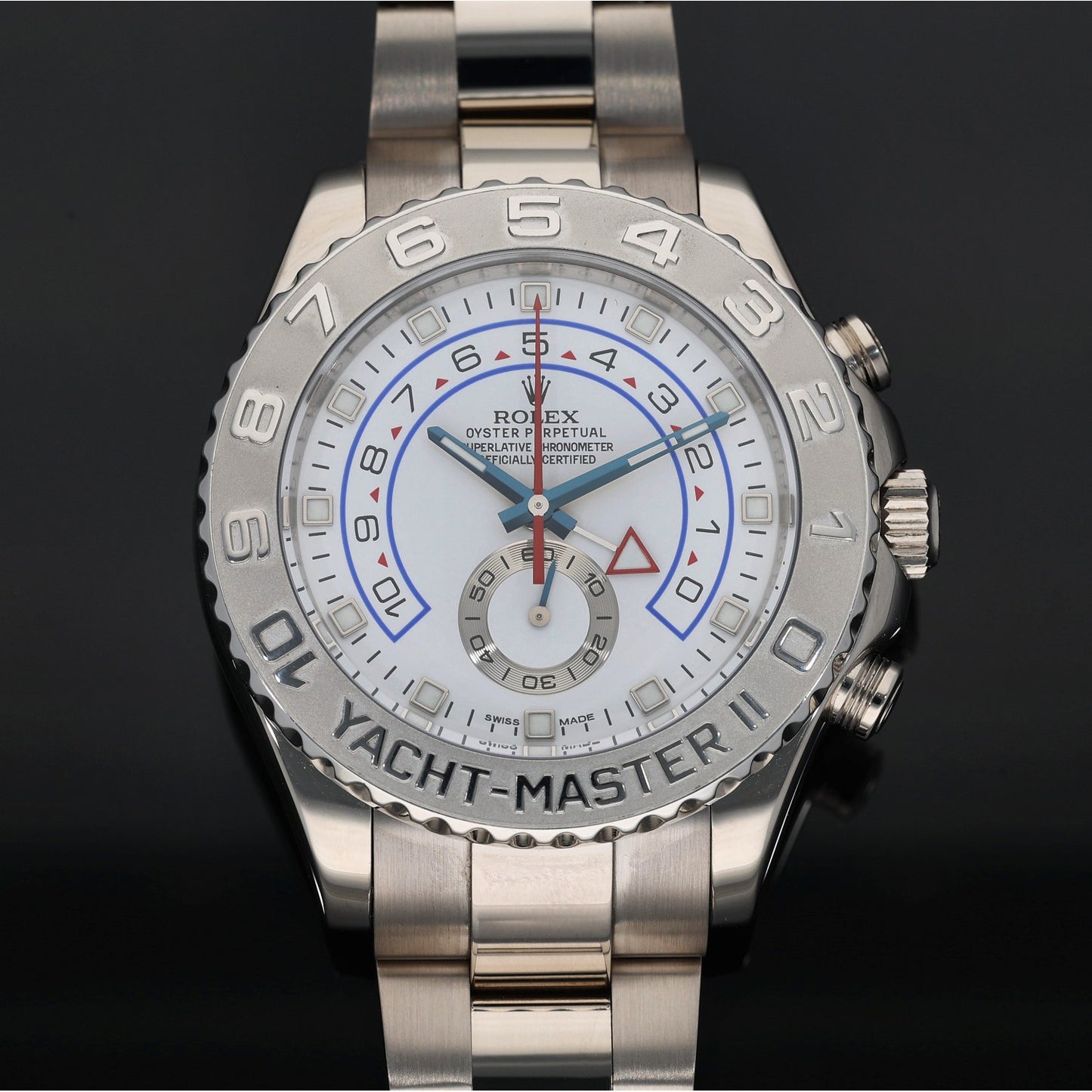Rolex Yacht Master II 116689 44mm White Gold Watch