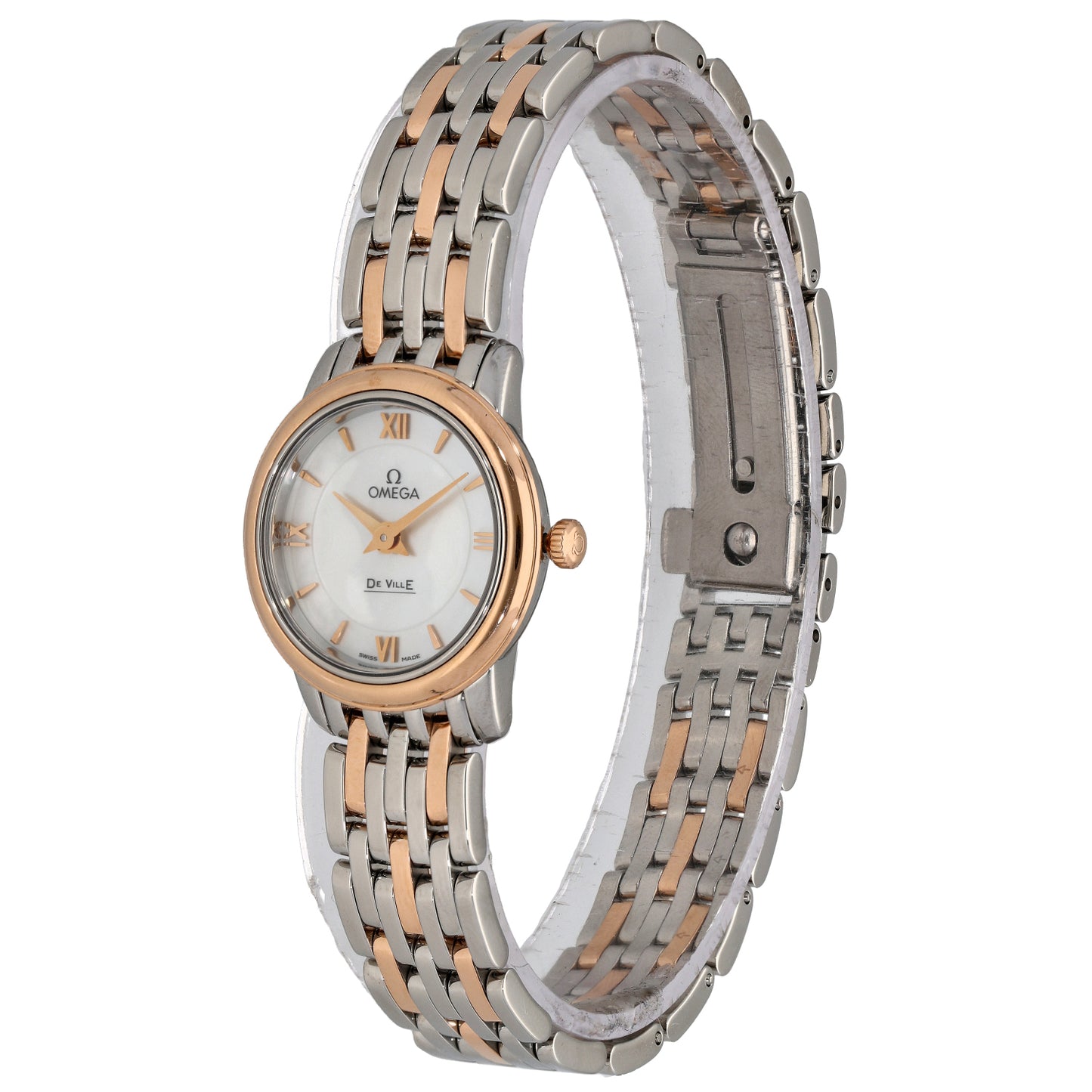 Omega De Ville 424.20.24.60.05.002 24mm Bi-Colour Watch