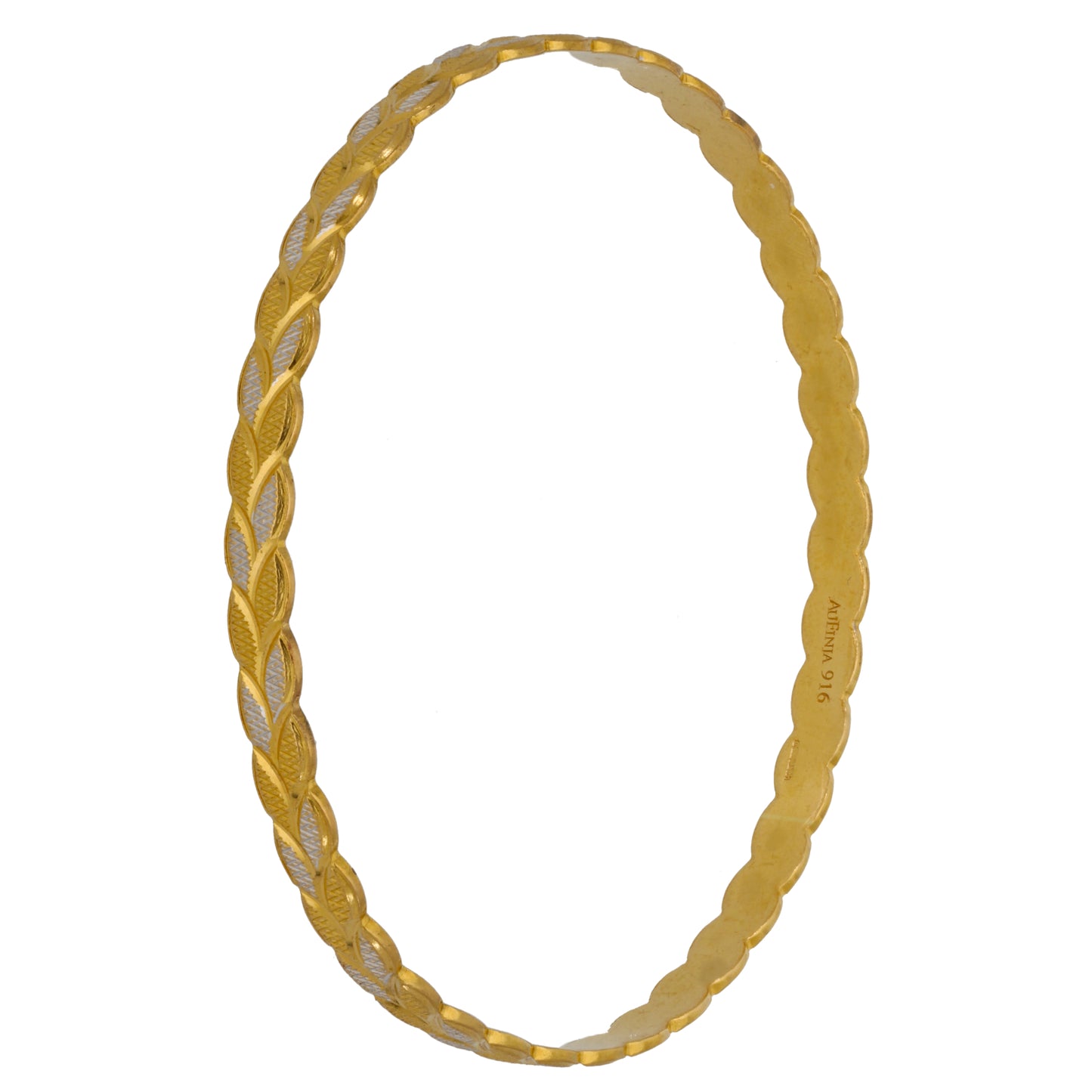 22ct Gold Alternative Bangle