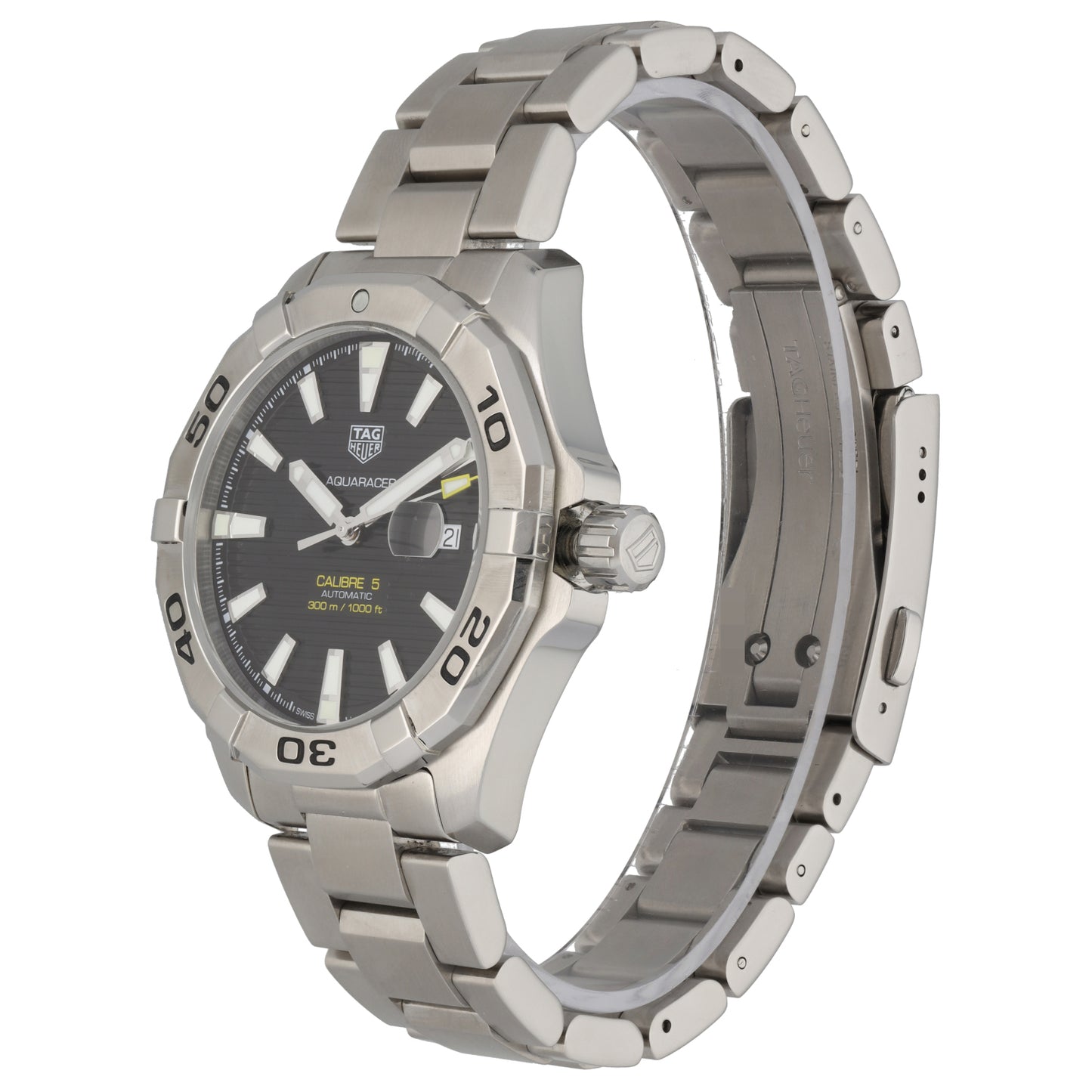 Tag Heuer Aquaracer WAY2010 43mm Stainless Steel Watch