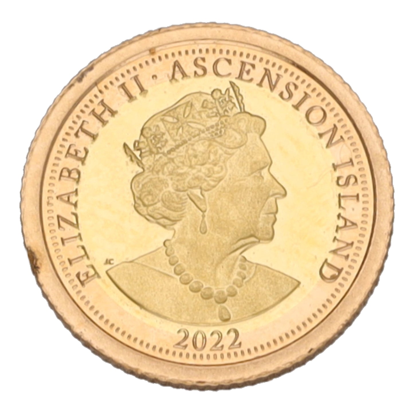 22ct Gold St George & Dragon Eighth Sovereign Coin 2022