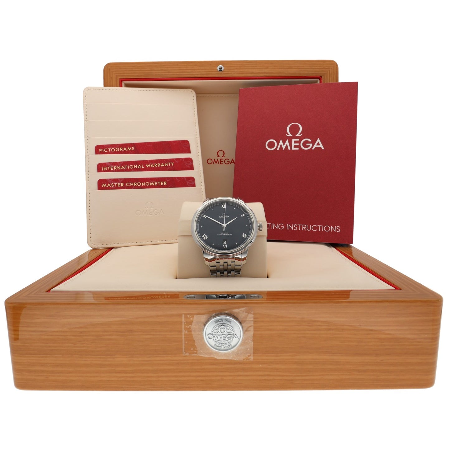 Omega De Ville Prestige 434.10.40.20.03.001 40mm Stainless Steel Watch (Ex-Display)