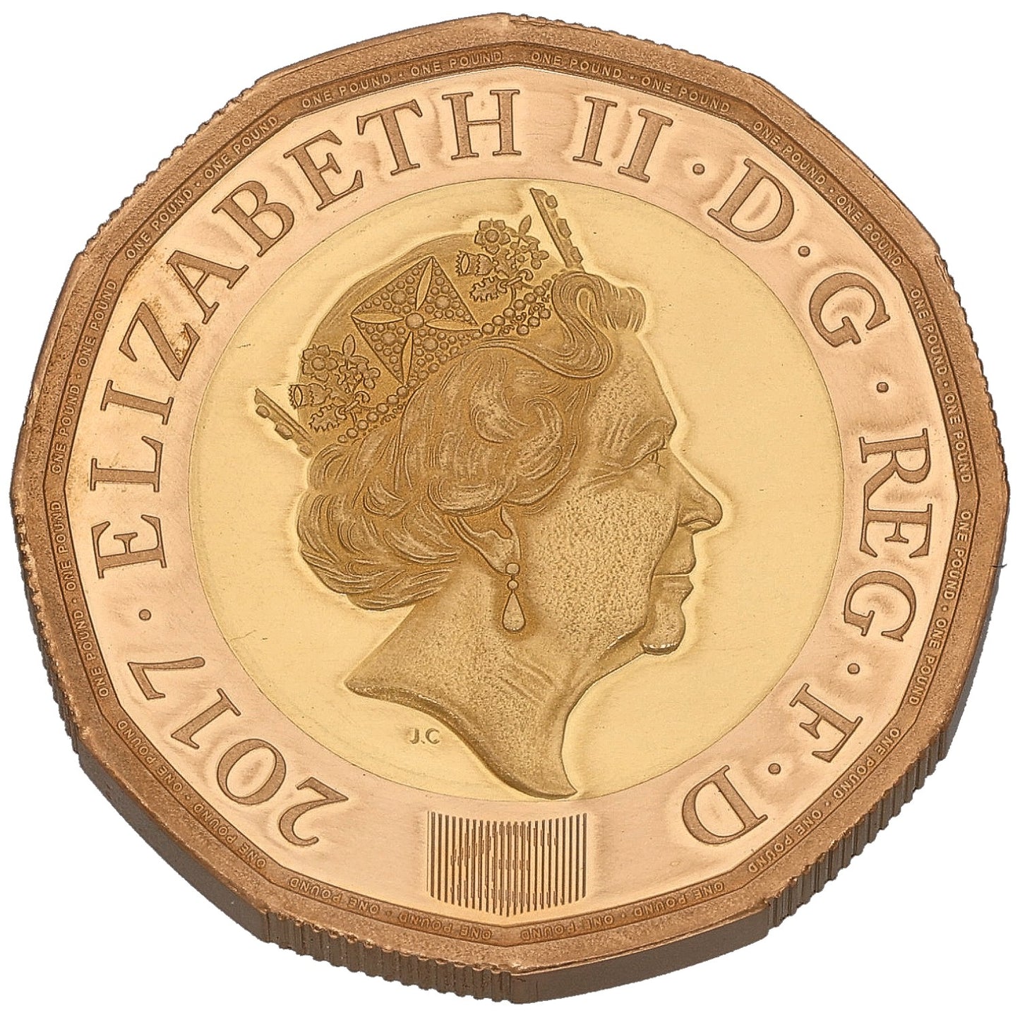 22ct Gold Nations Of The Crown One Pound Coin 2017