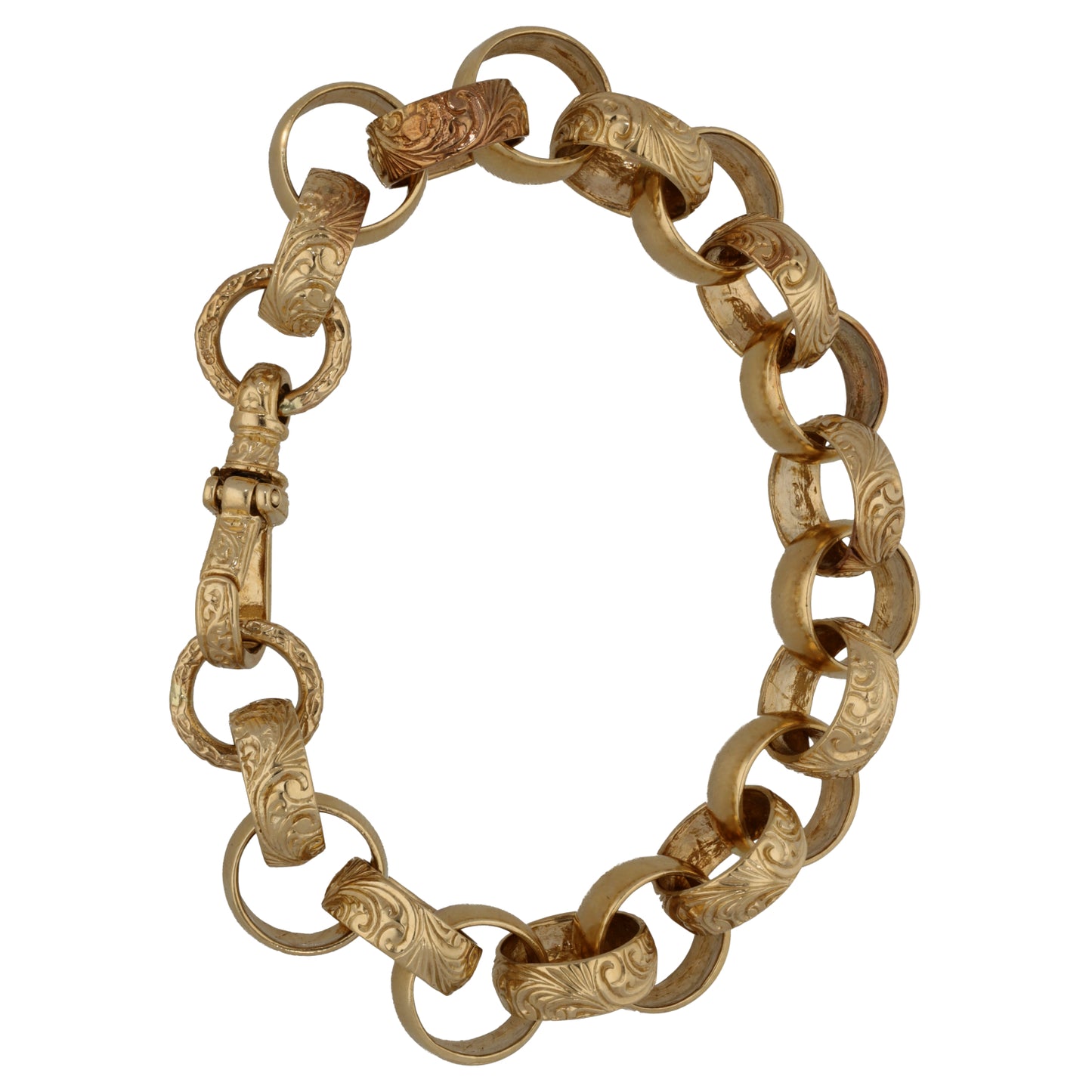 9ct Gold Belcher Bracelet
