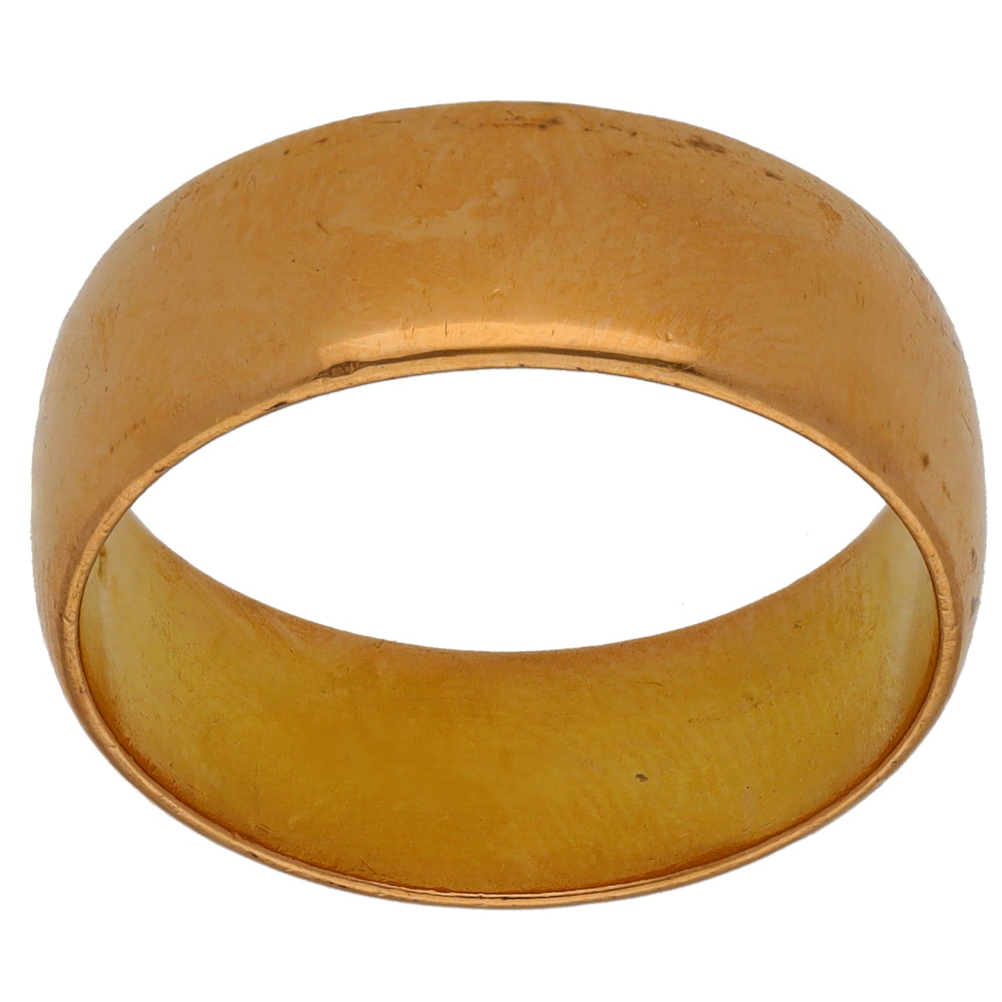 22ct Gold Plain Wedding Ring Size R