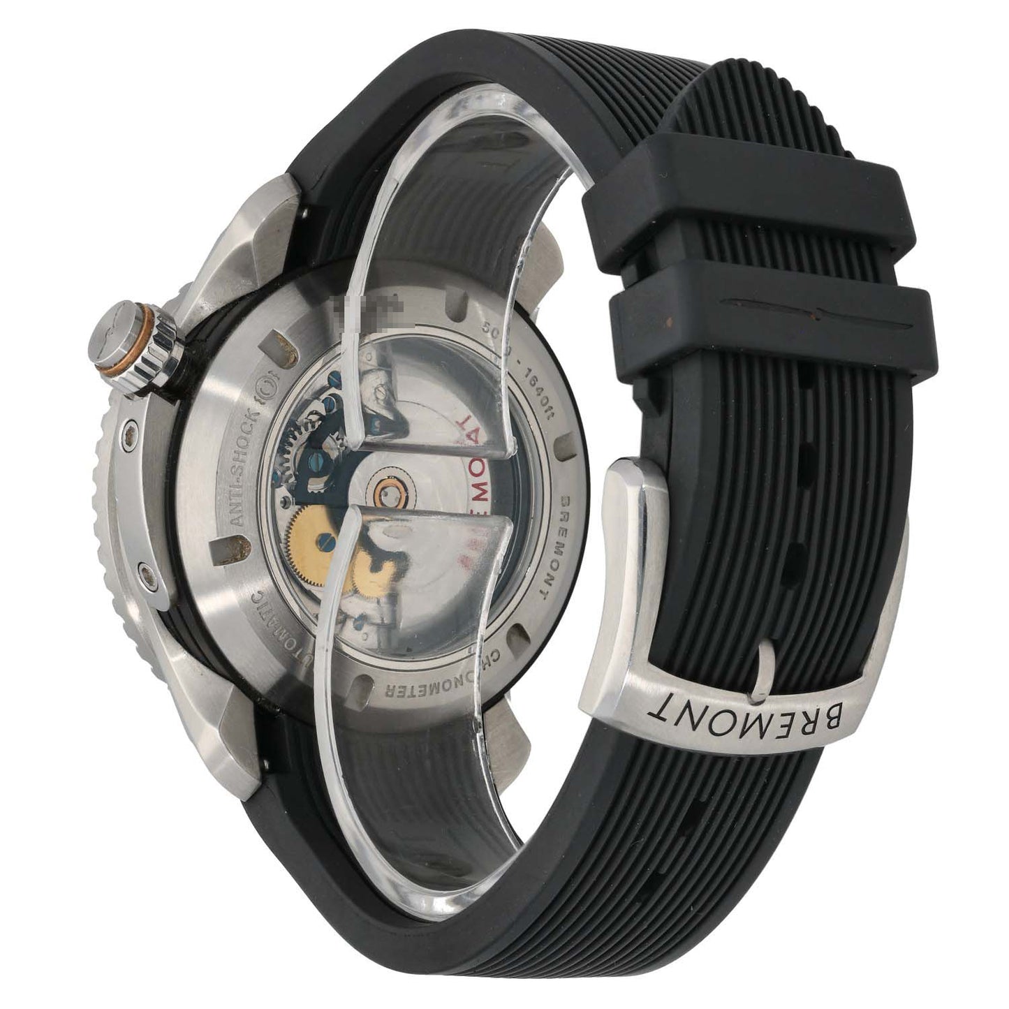 Bremont Supermarine S501-BK-R-S 43mm Stainless Steel Watch