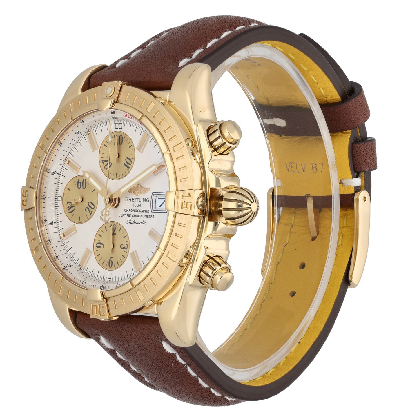 Breitling Chronomat K13356 44mm Gold Watch