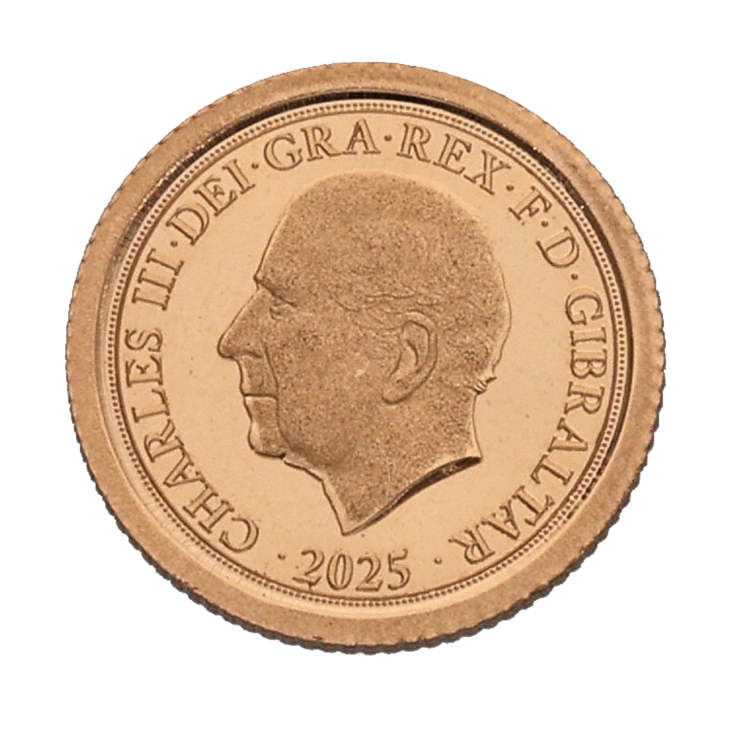 22ct Gold King Charles III Eighth Sovereign Coin 2025