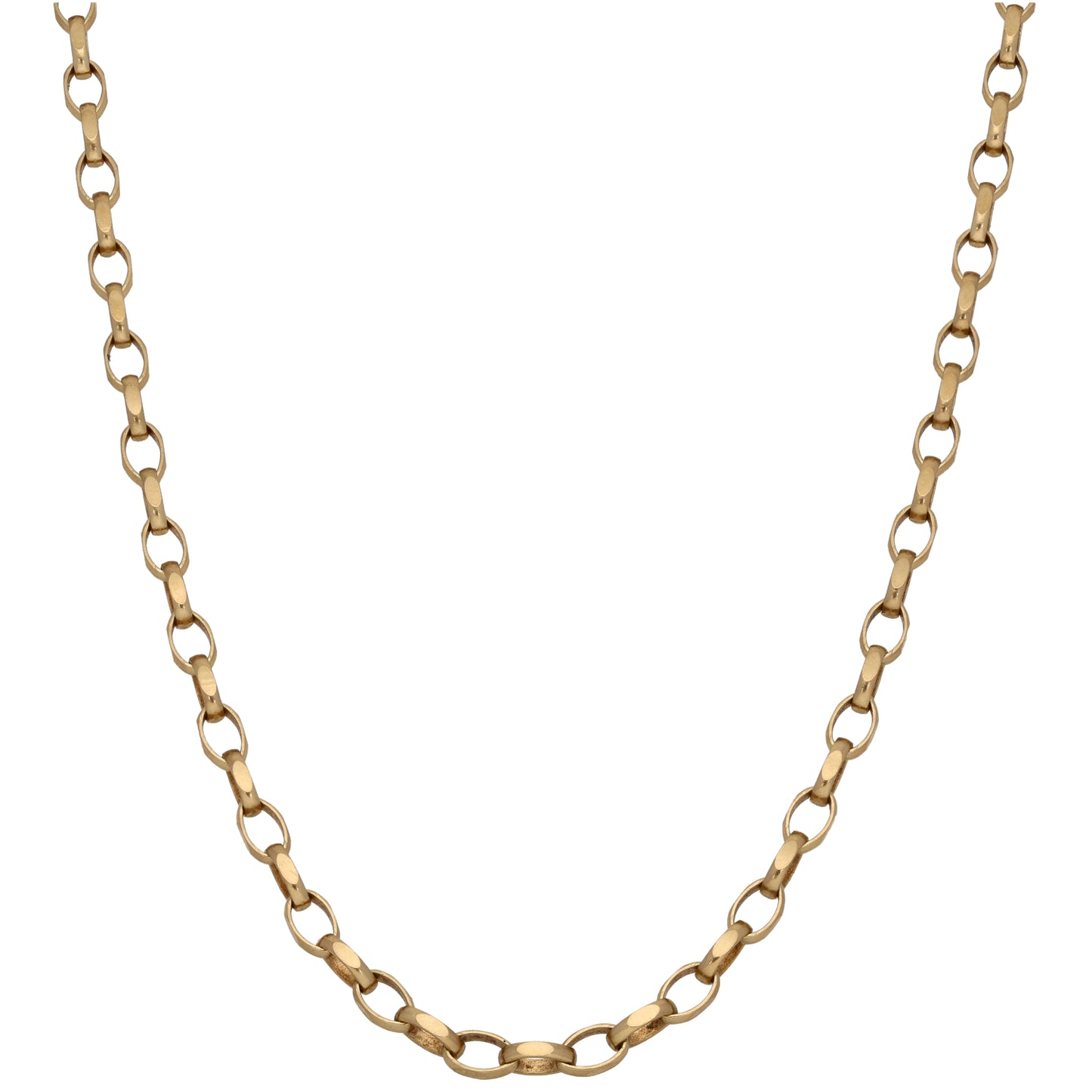 9ct Gold Belcher Chain 24"