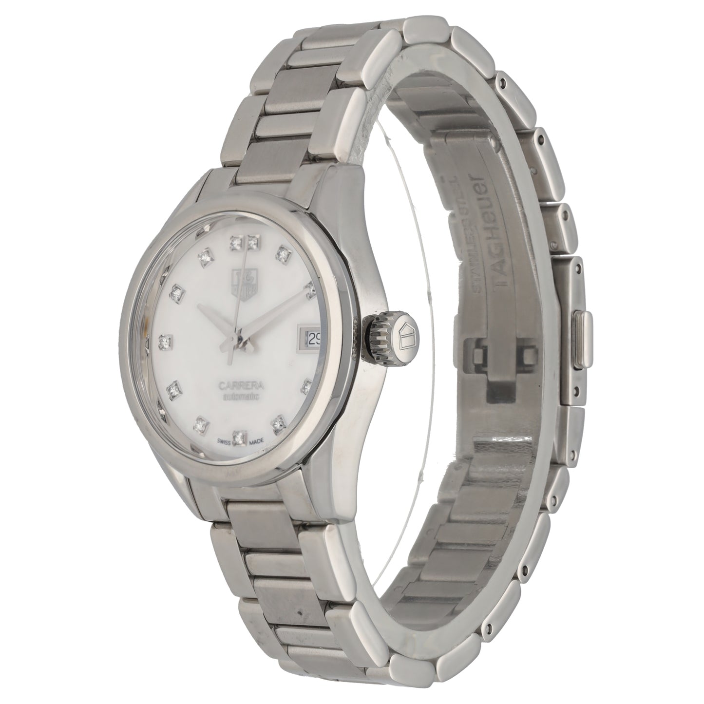 Tag Heuer Carrera WAR2414 28mm Stainless Steel Watch