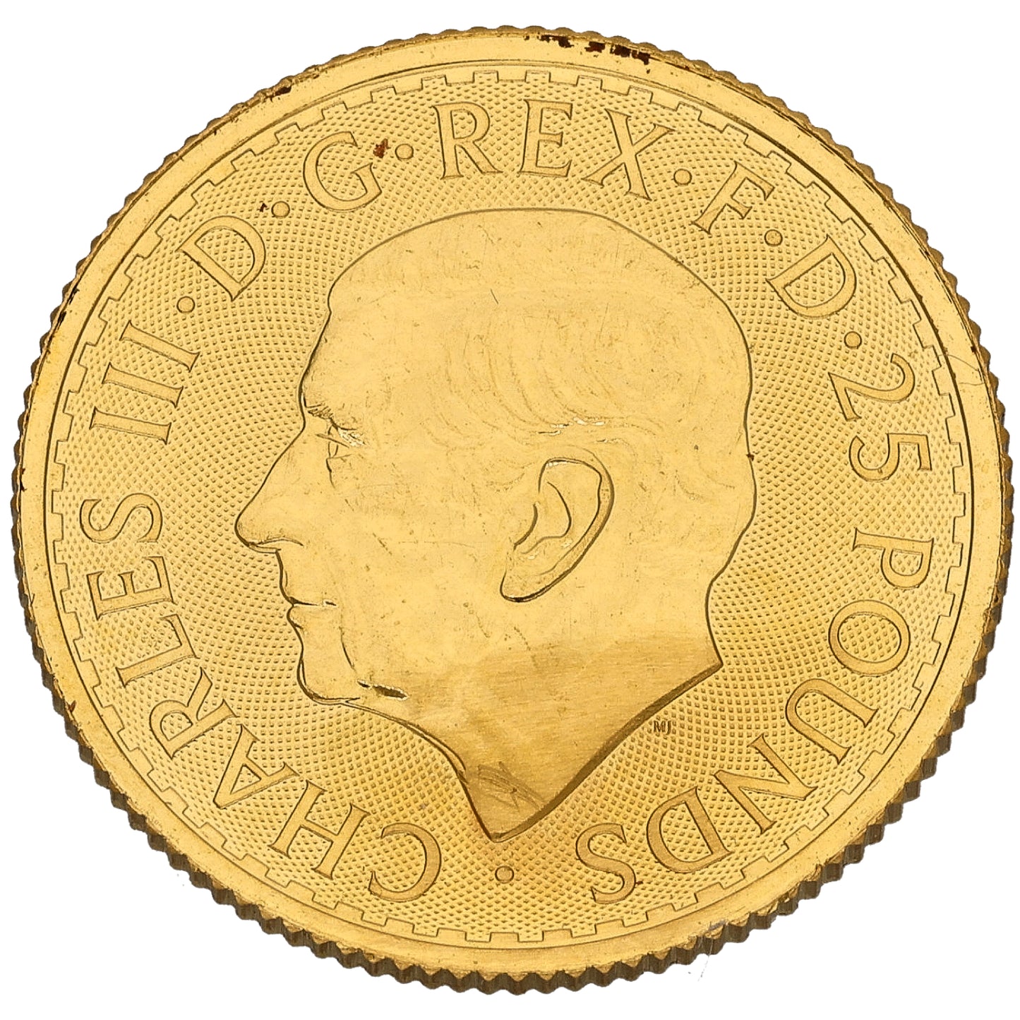 24ct Gold King Charles III 1/4 OZ Britannia Coin 2025