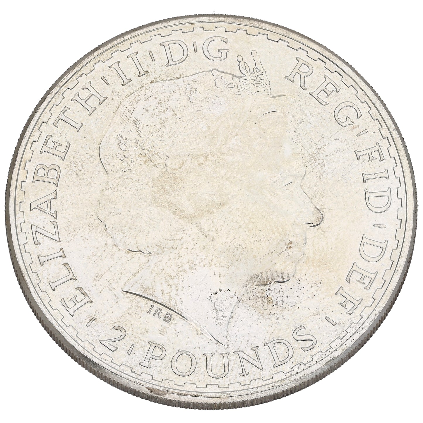 Fine Silver Queen Elizabeth II 1 OZ Britannia Coin 2015