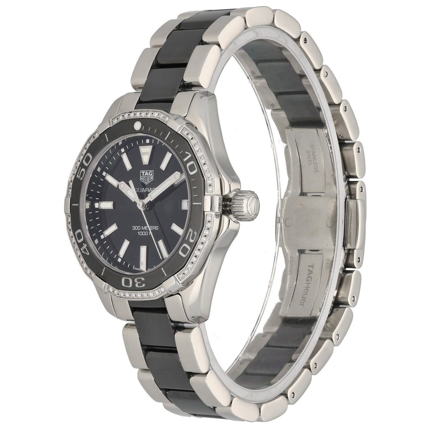Tag Heuer Aquaracer WAY131G 35mm Stainless Steel Watch
