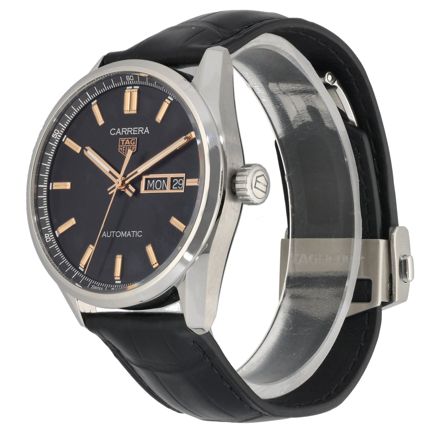 Tag Heuer Carrera WBN2013 41mm Stainless Steel Watch