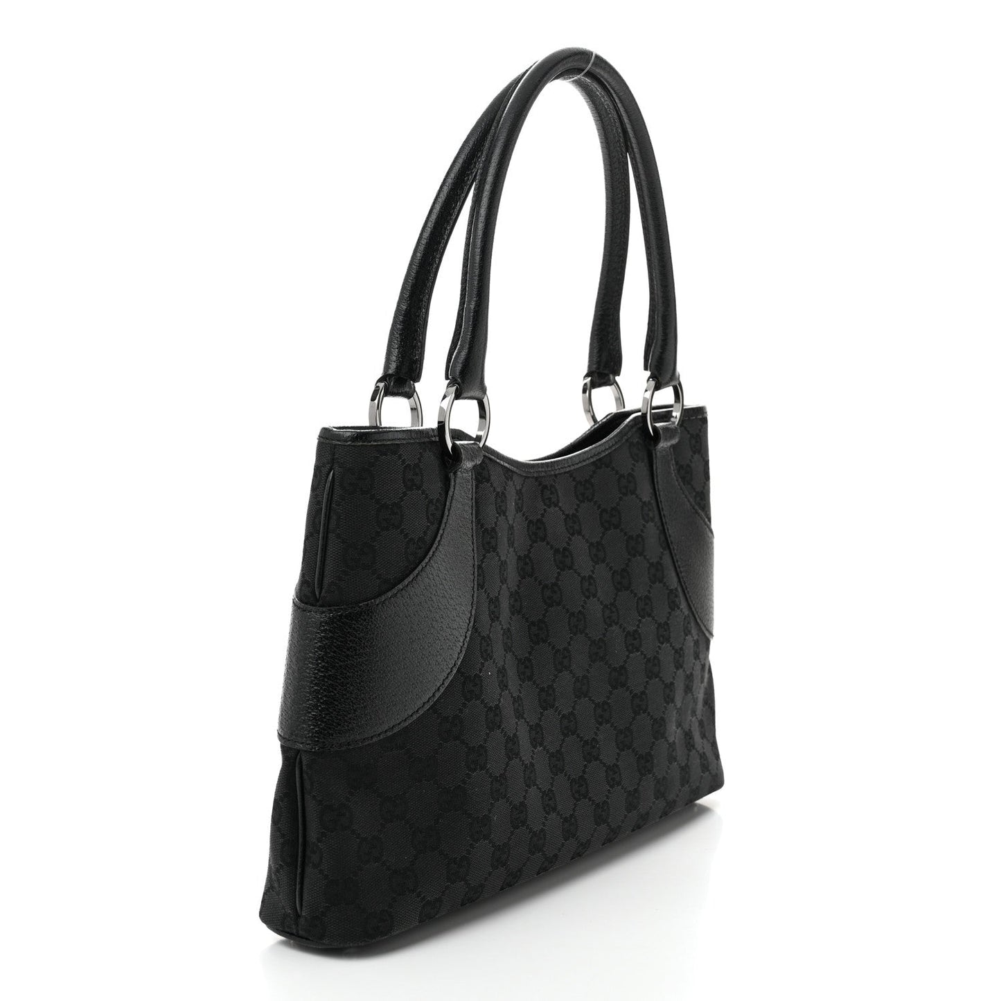 Gucci GG Tote Canvas Bag - Black