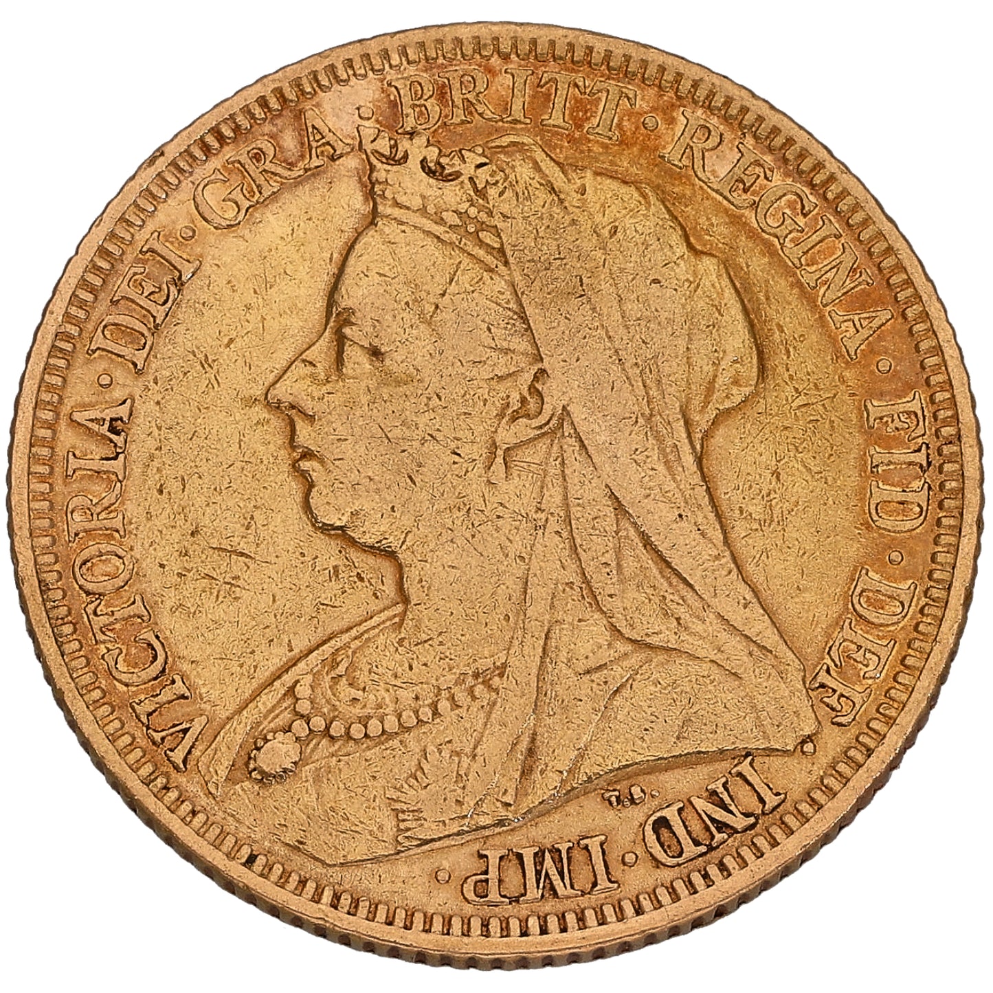 22ct Gold Queen Victoria Full Sovereign Coin 1895