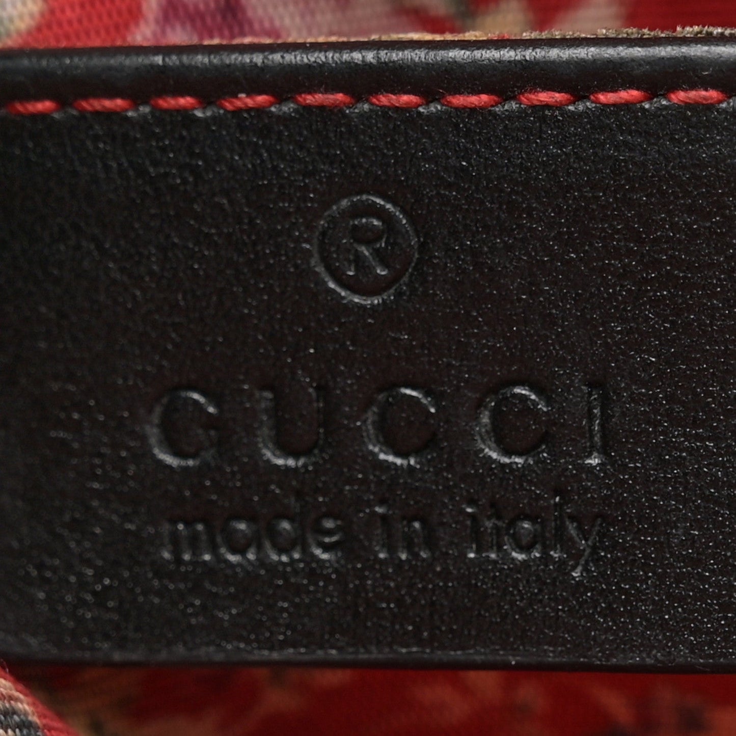 Gucci Trapuntata Camera Calfskin Leather Bag - Black