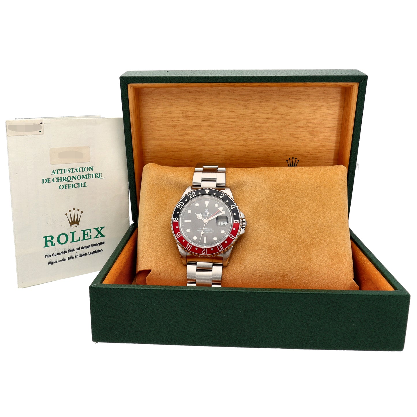 Rolex GMT Master II 16710 40mm Stainless Steel Watch