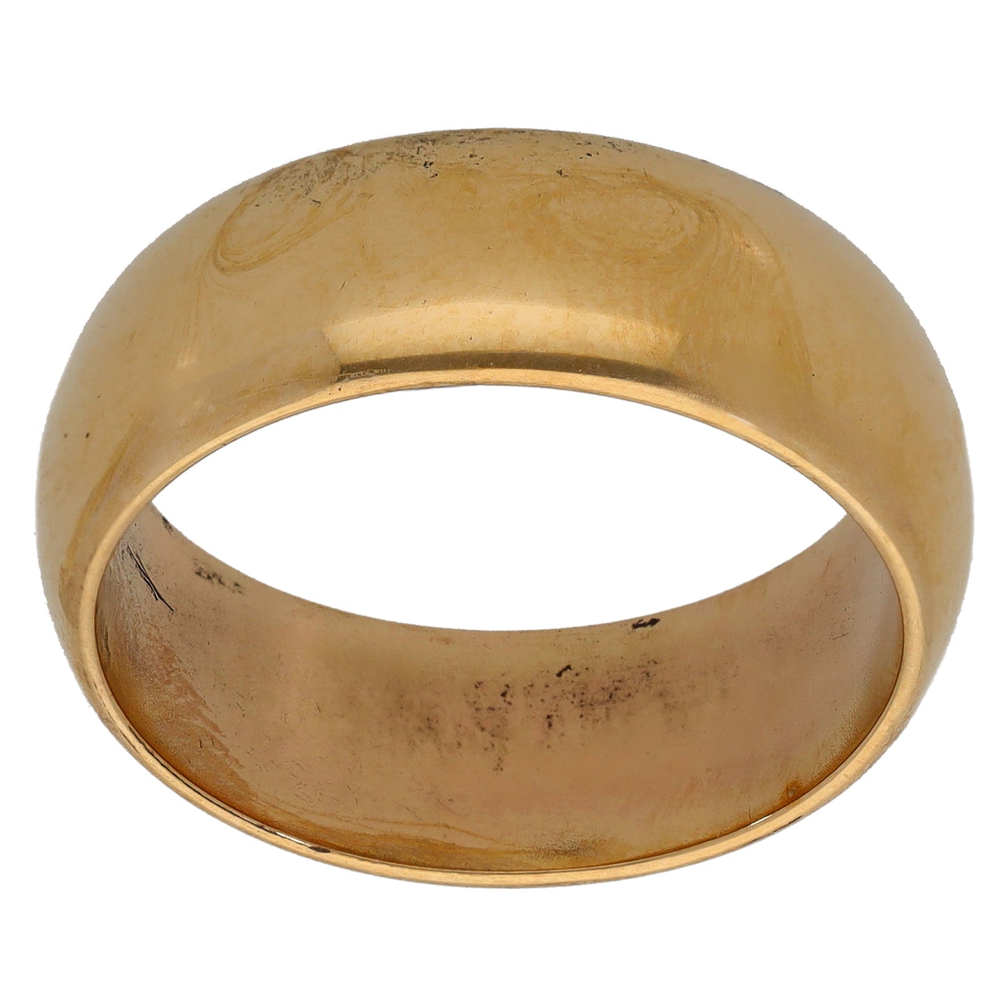 9ct Gold Plain Wedding Ring Size R