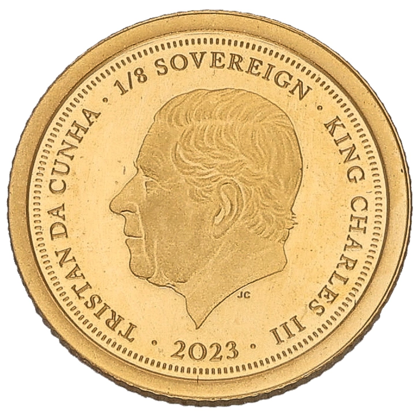 22ct Gold King Charles III Eighth Sovereign Coin 2023