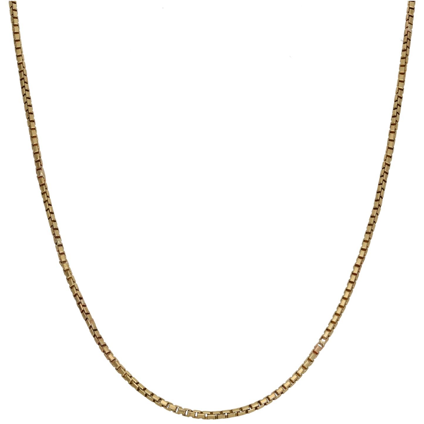 9ct Gold Box Chain 16"