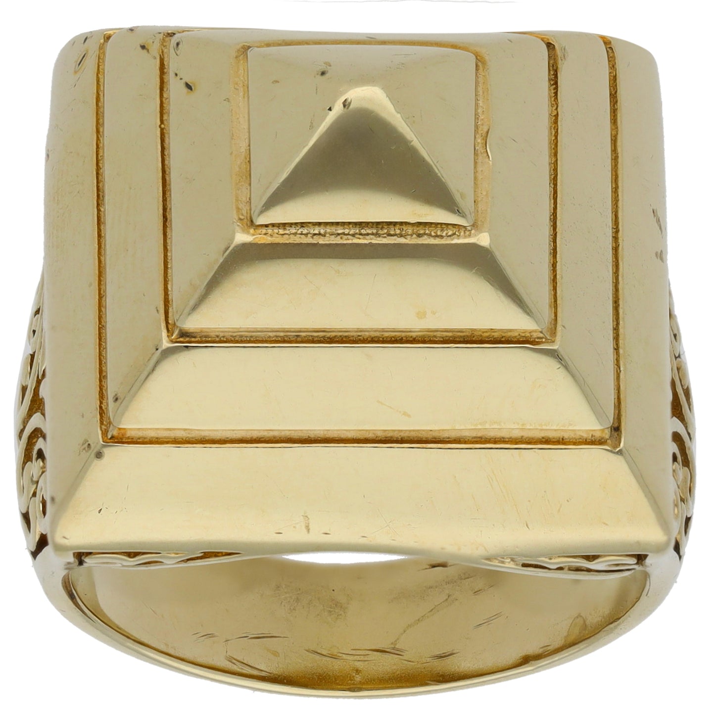 9ct Gold Alternative Ring Size W