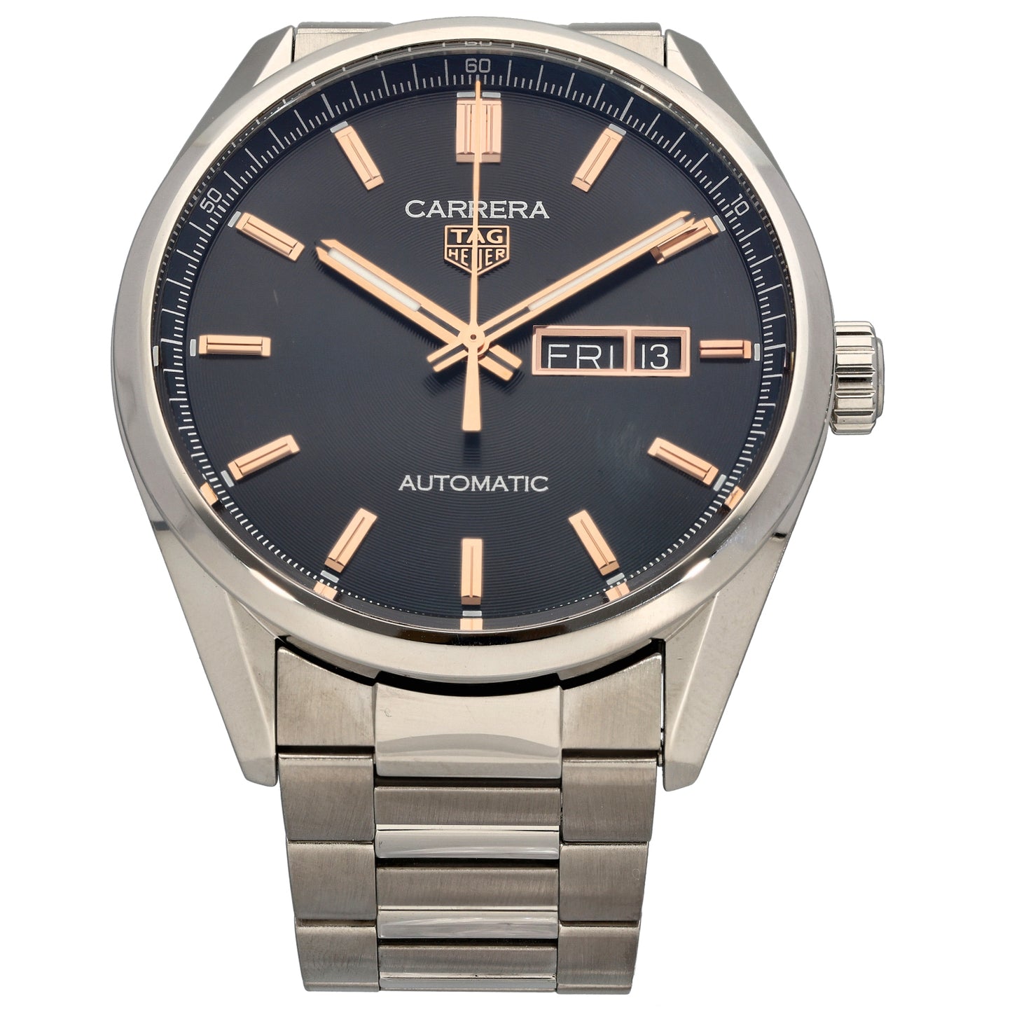 Tag Heuer Carrera WBN2013 41mm Stainless Steel Watch